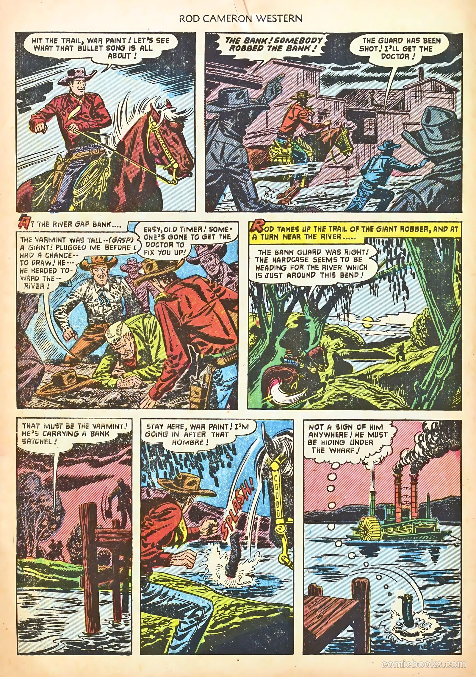 Rod Cameron Western #14 (1952) — page 4 of 36
