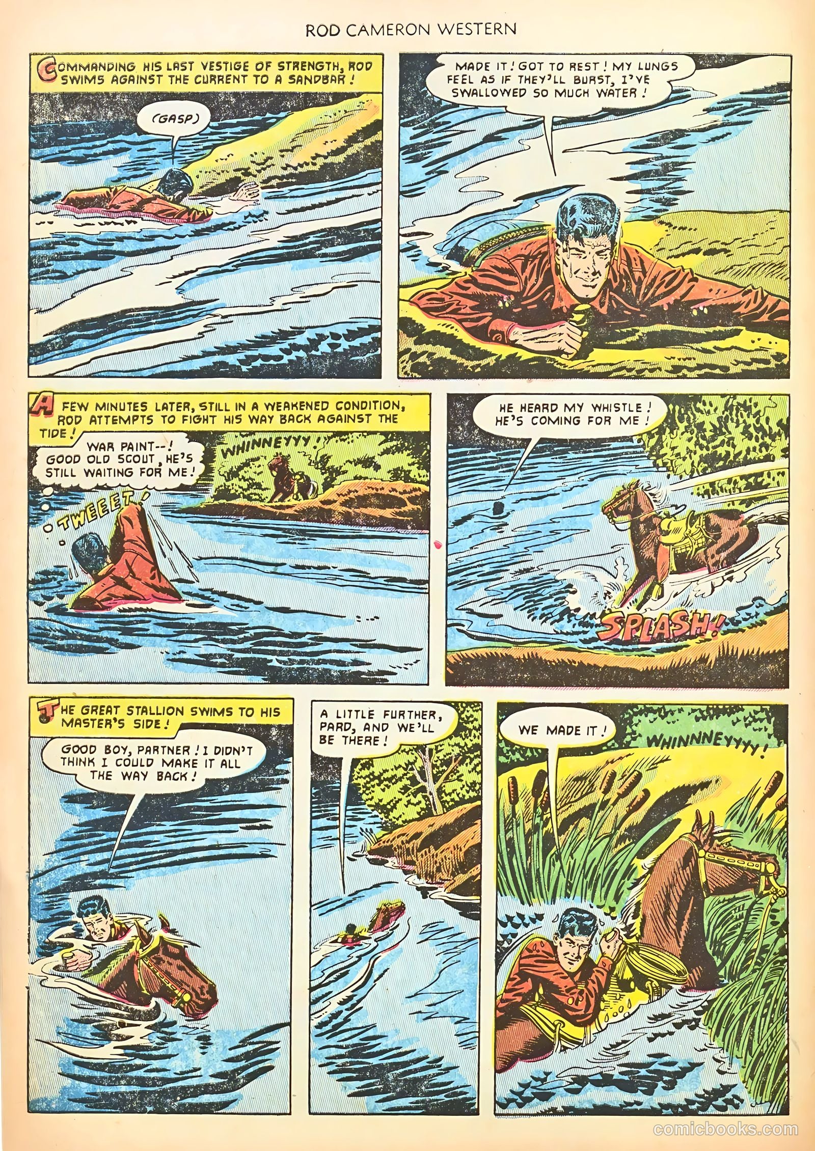 Rod Cameron Western #14 (1952) — page 6 of 36