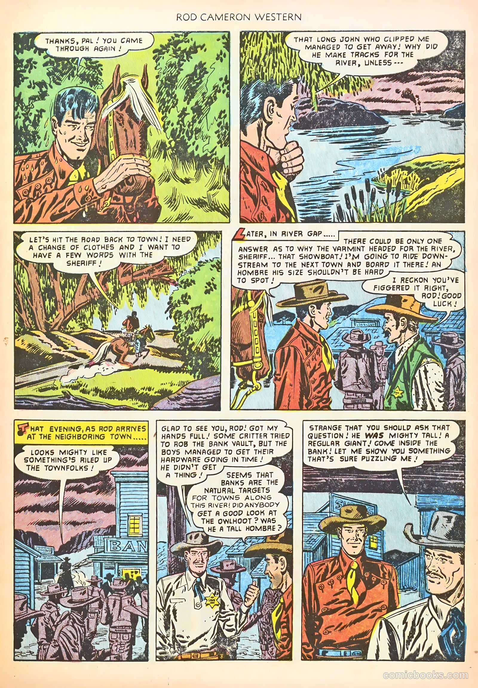 Rod Cameron Western #14 (1952) — page 7 of 36