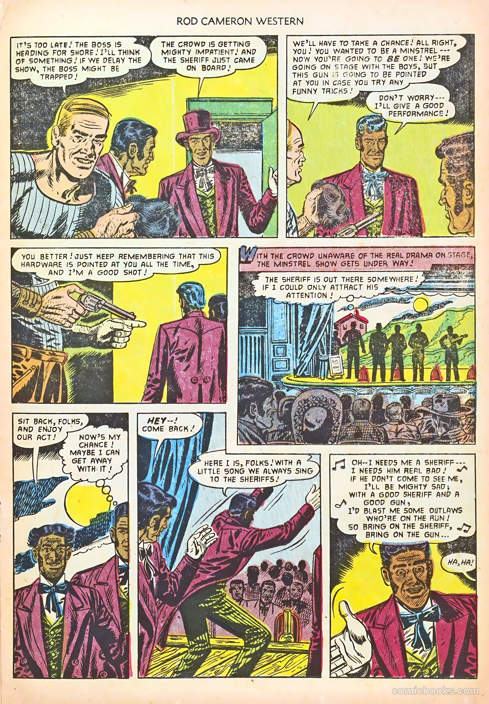 Rod Cameron Western #14 (1952) — page 17 of 36