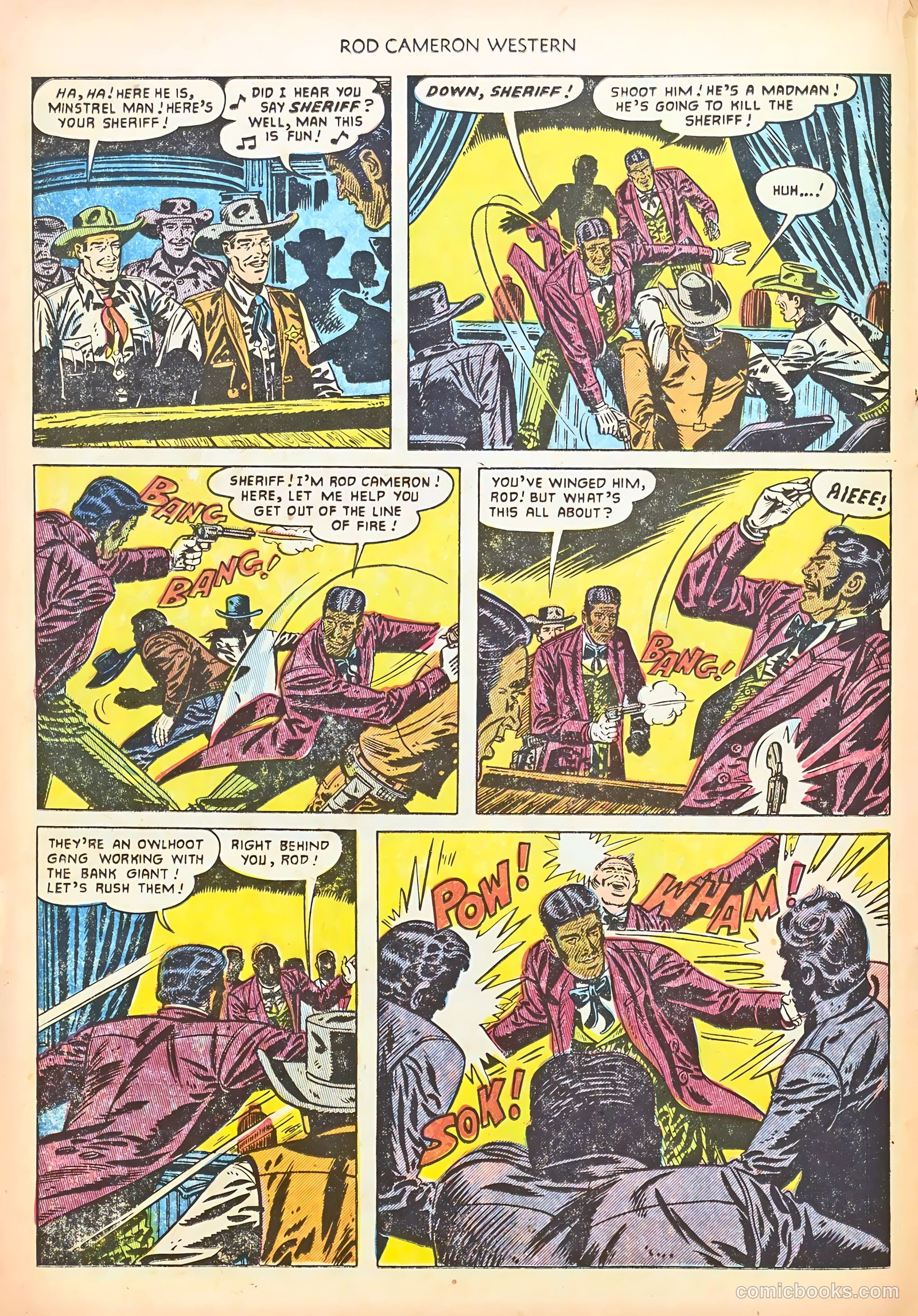 Rod Cameron Western #14 (1952) — page 18 of 36