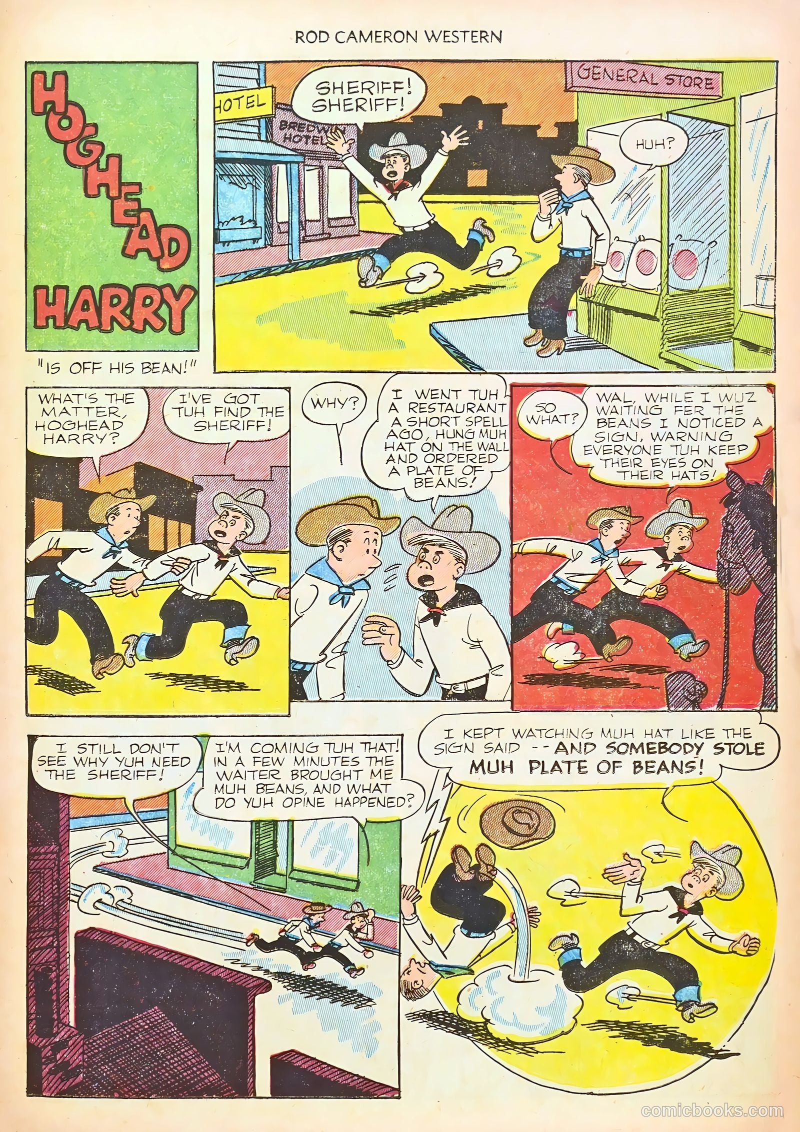 Rod Cameron Western #14 (1952) — page 21 of 36