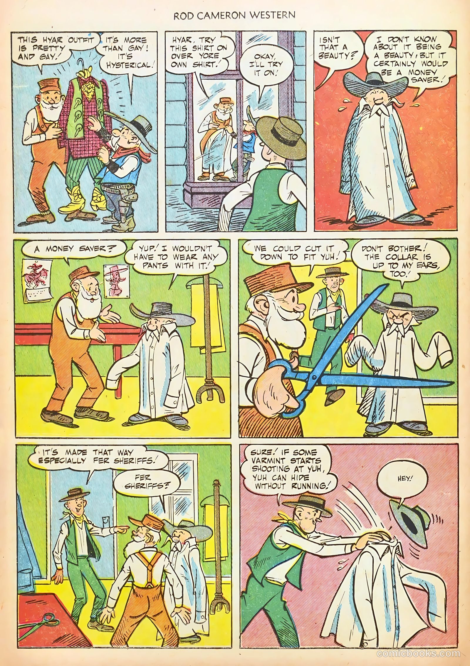 Rod Cameron Western #14 (1952) — page 24 of 36