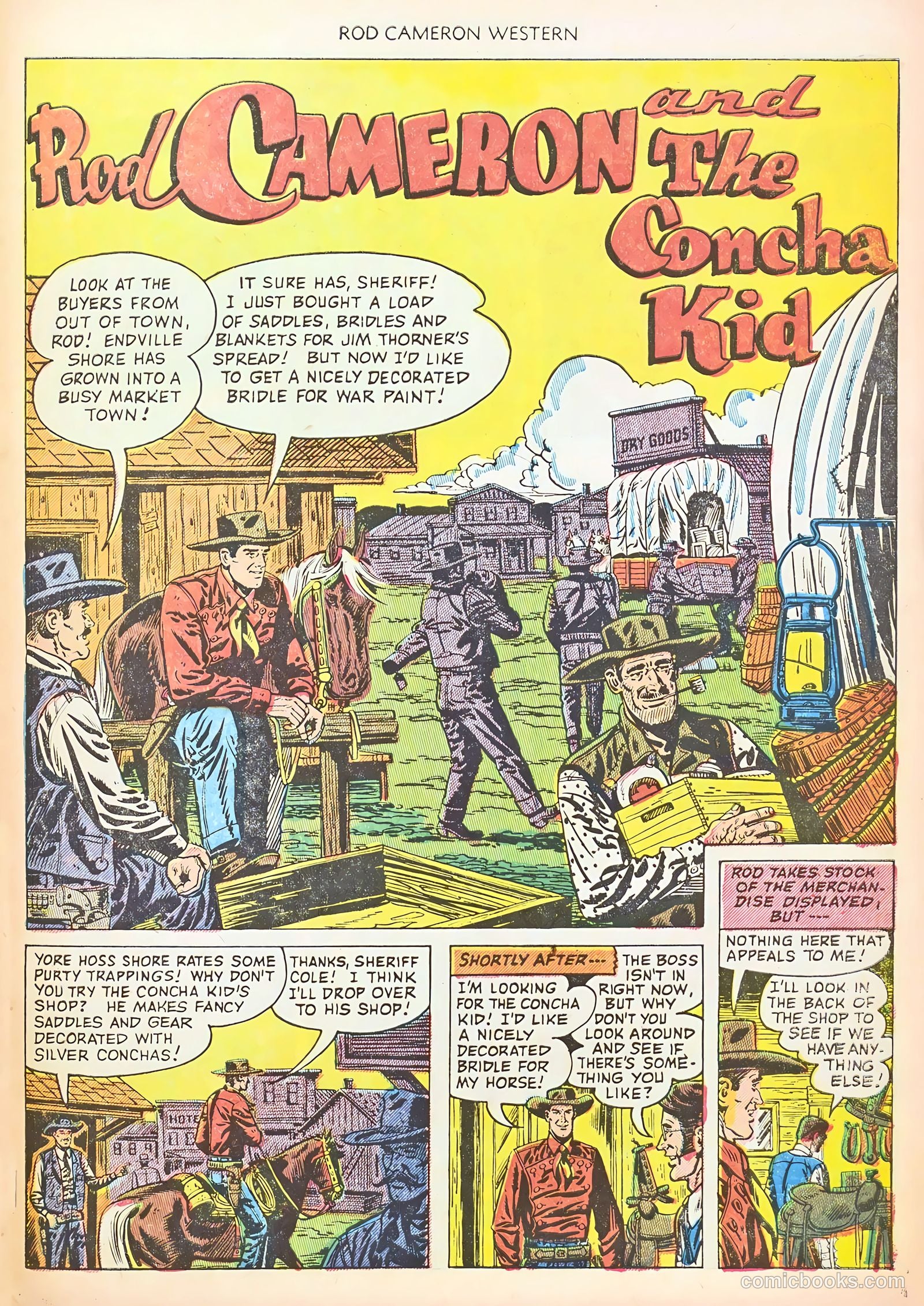 Rod Cameron Western #14 (1952) — page 27 of 36