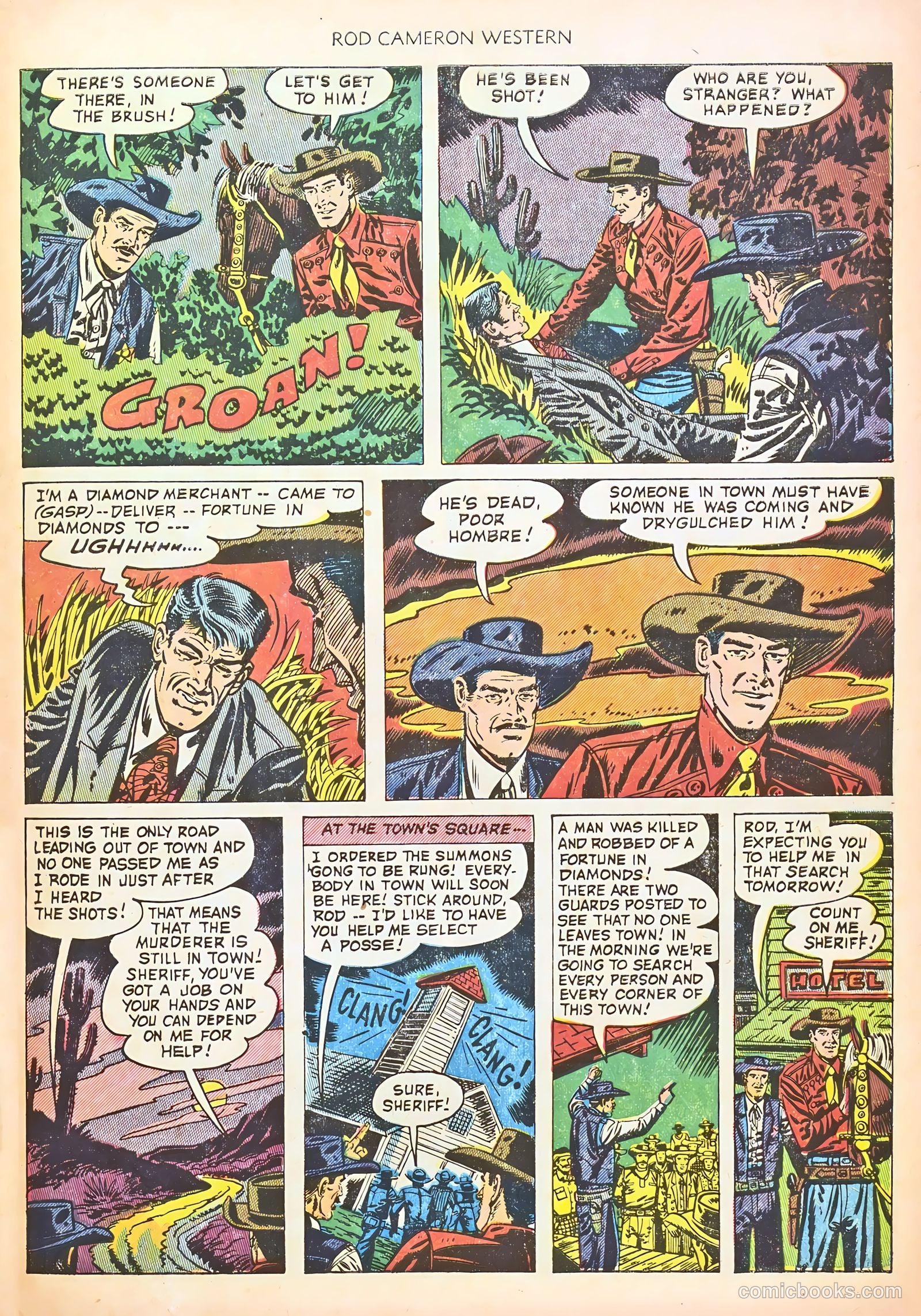 Rod Cameron Western #14 (1952) — page 29 of 36