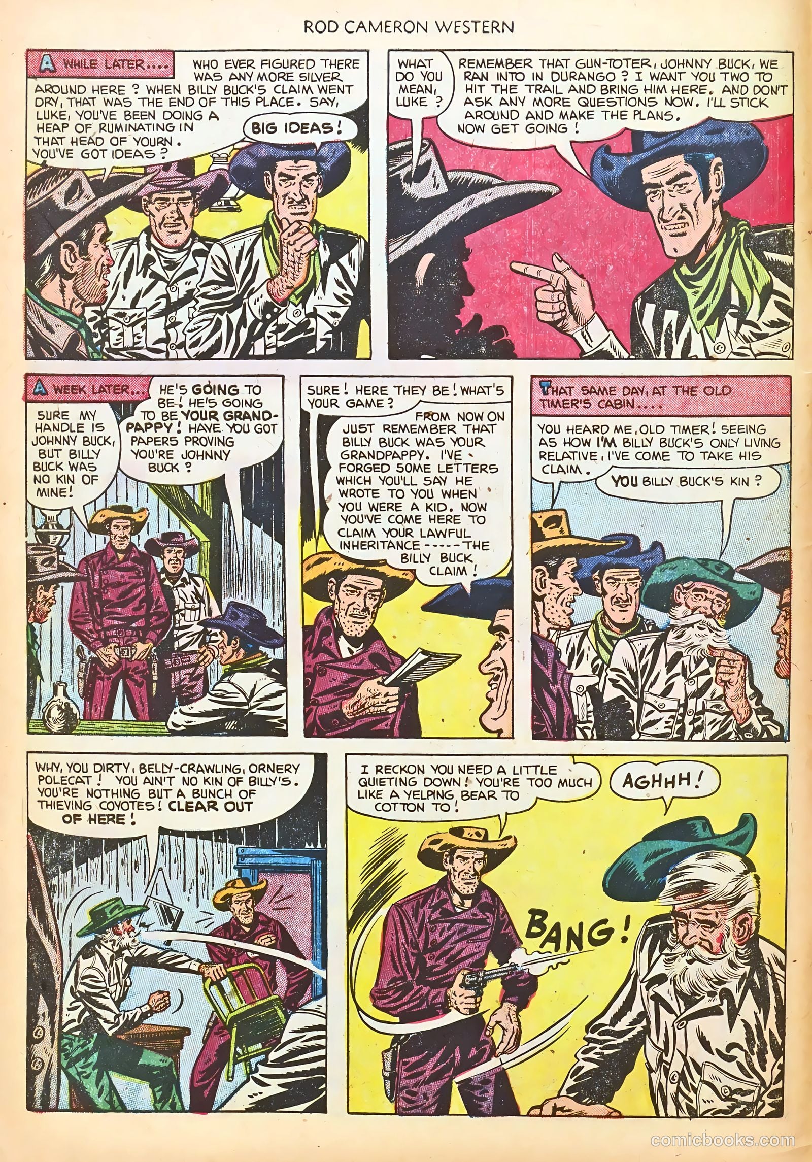 Rod Cameron Western #15 (1952) — page 6 of 36