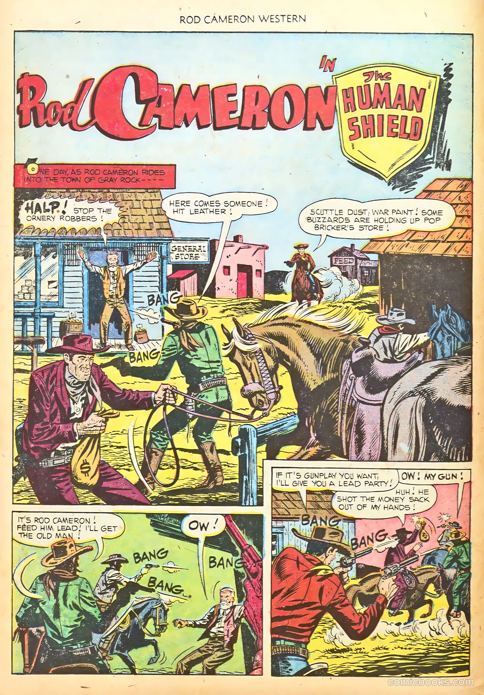 Rod Cameron Western #15 (1952) — page 14 of 36
