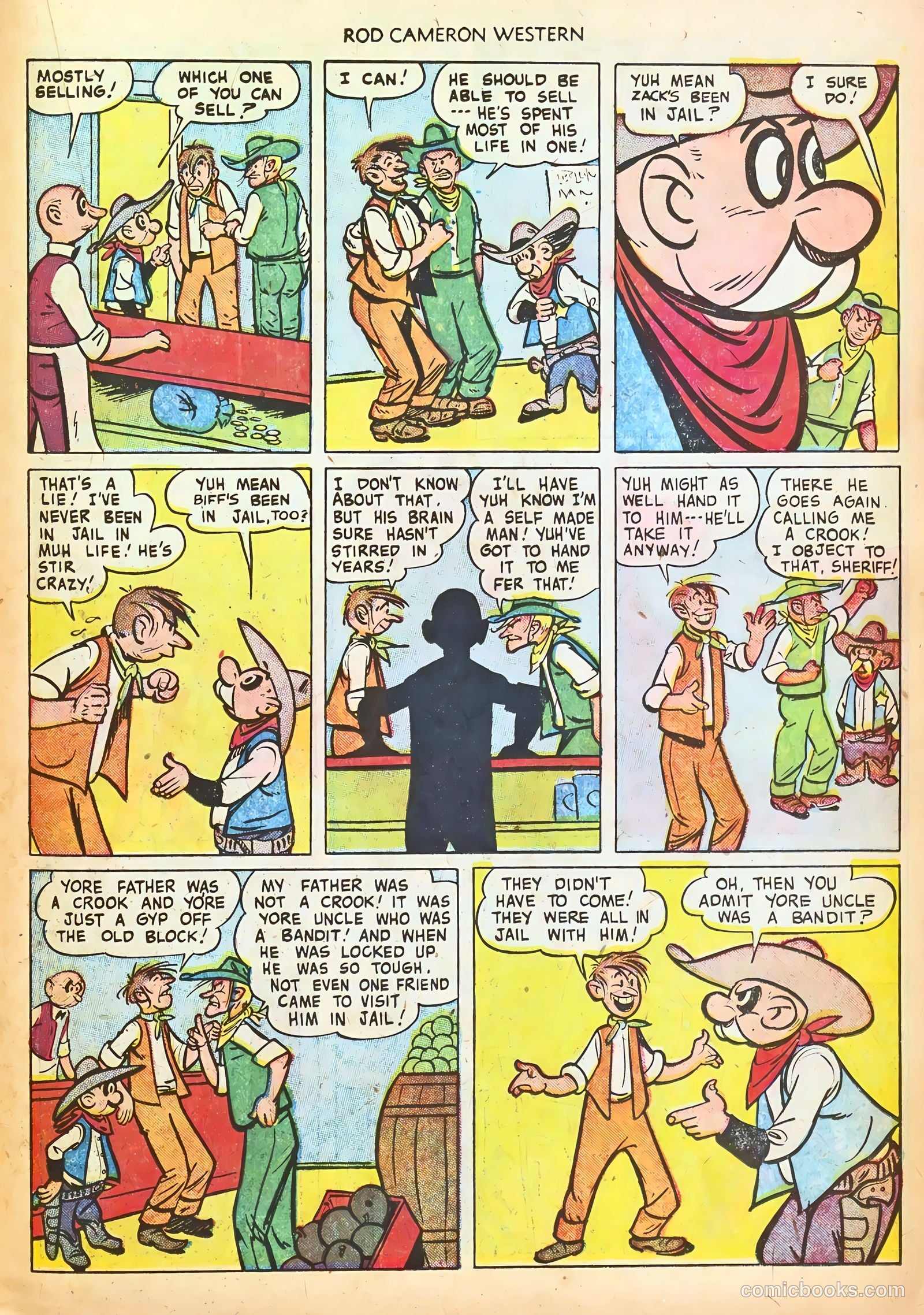 Rod Cameron Western #15 (1952) — page 23 of 36