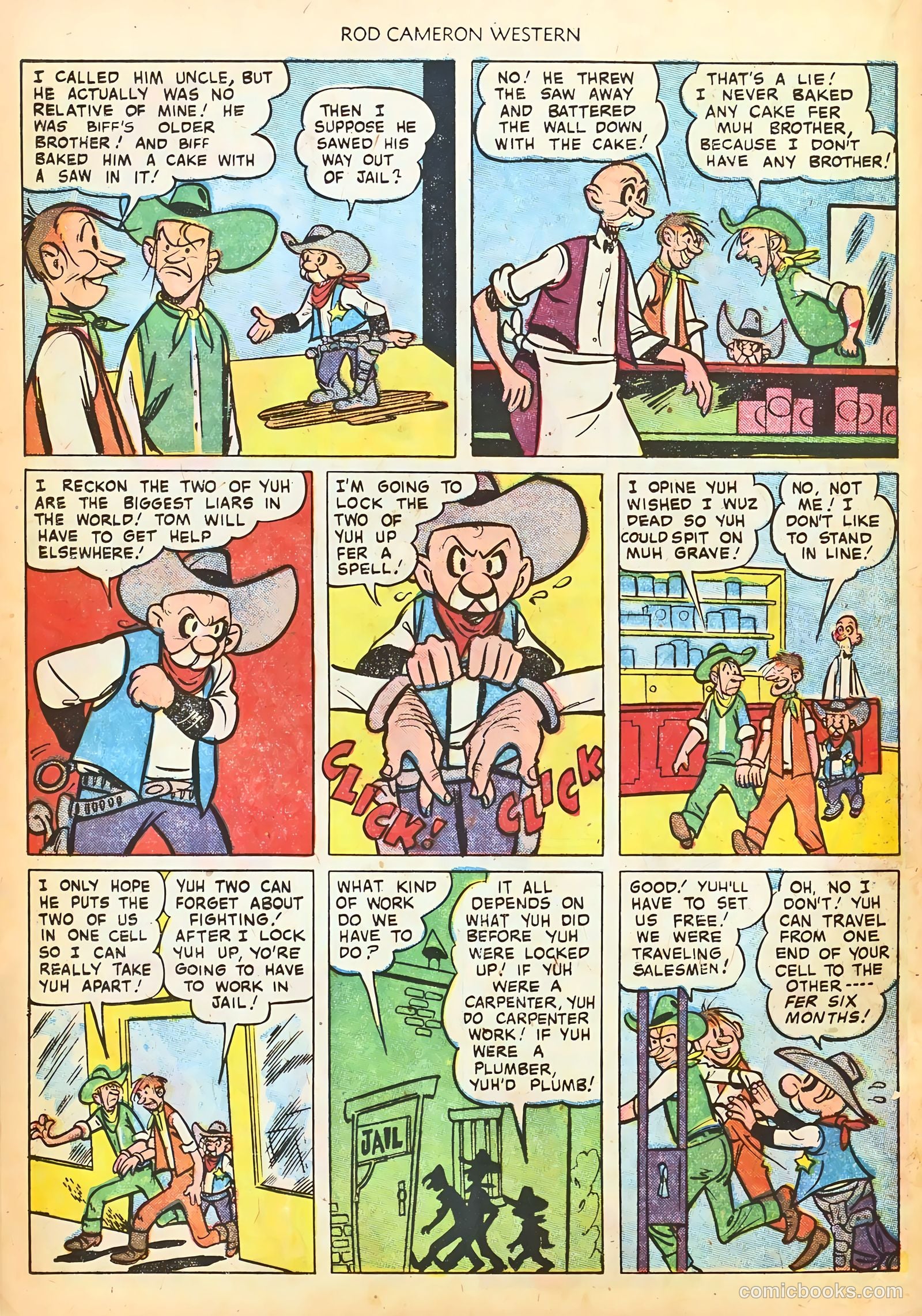 Rod Cameron Western #15 (1952) — page 24 of 36