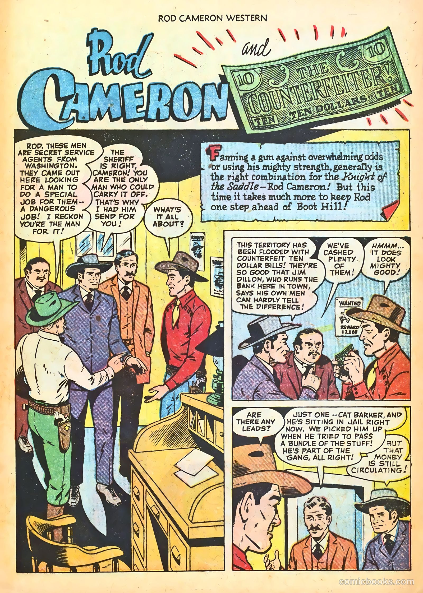 Rod Cameron Western #15 (1952) — page 25 of 36