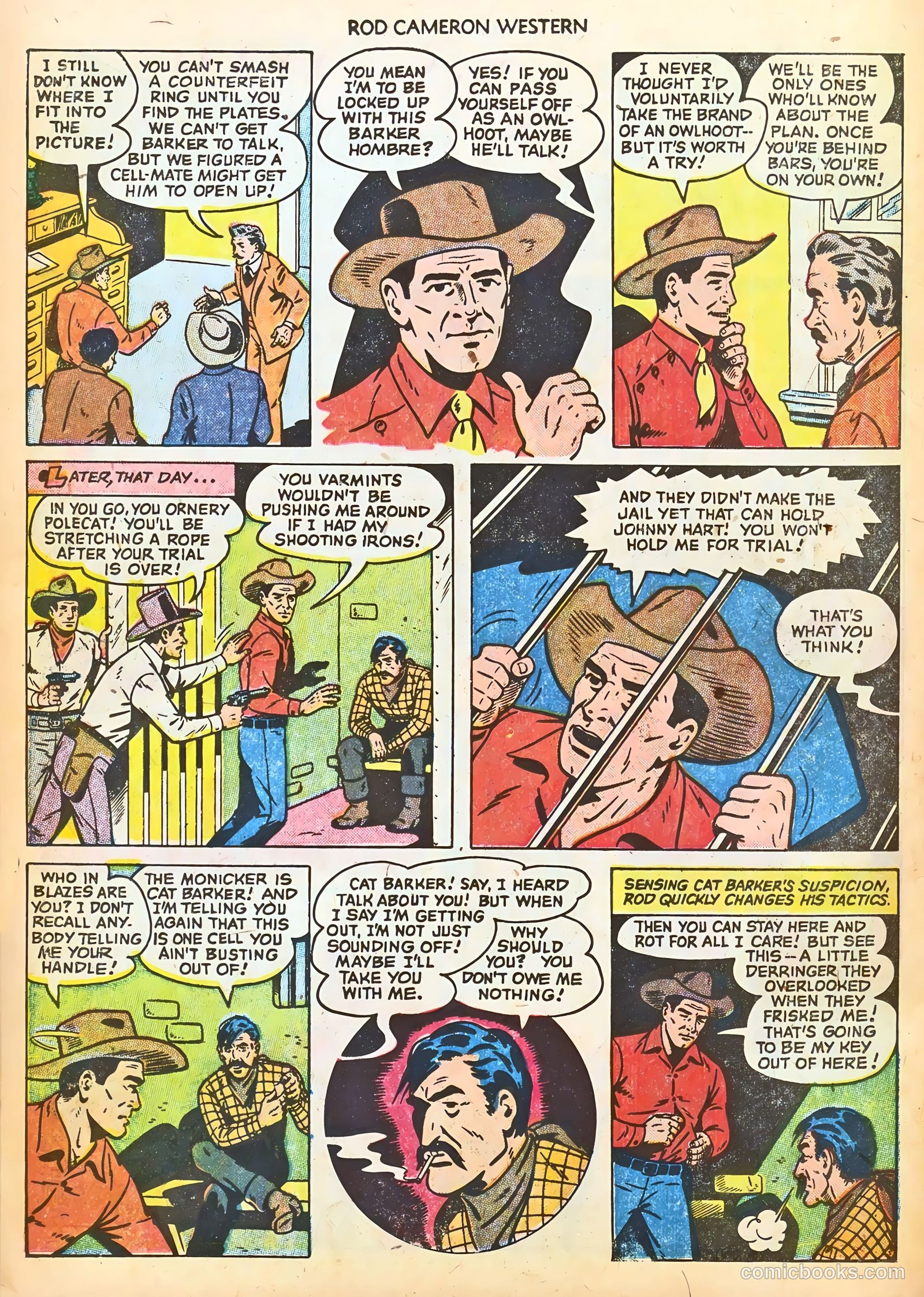 Rod Cameron Western #15 (1952) — page 26 of 36