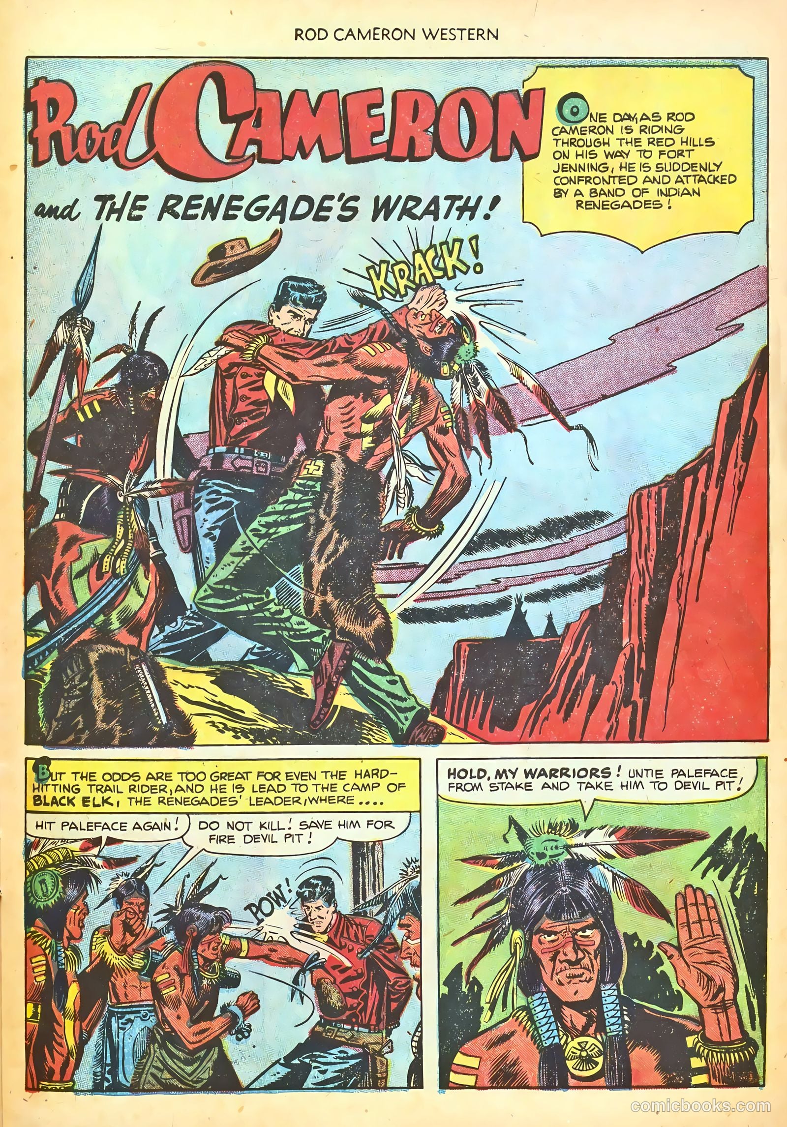 Rod Cameron Western #15 (1952) — page 29 of 36