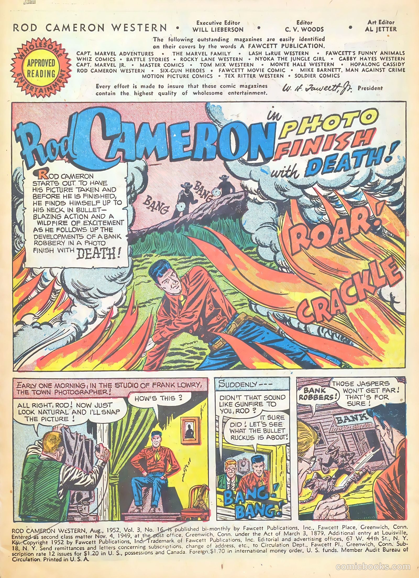 Rod Cameron Western #16 (1952) — page 3 of 36