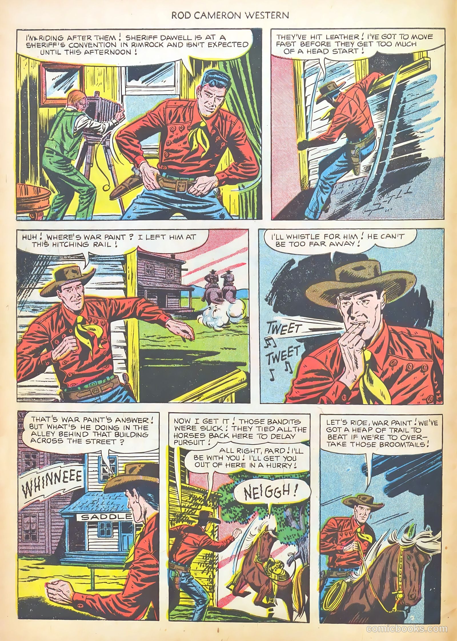 Rod Cameron Western #16 (1952) — page 4 of 36