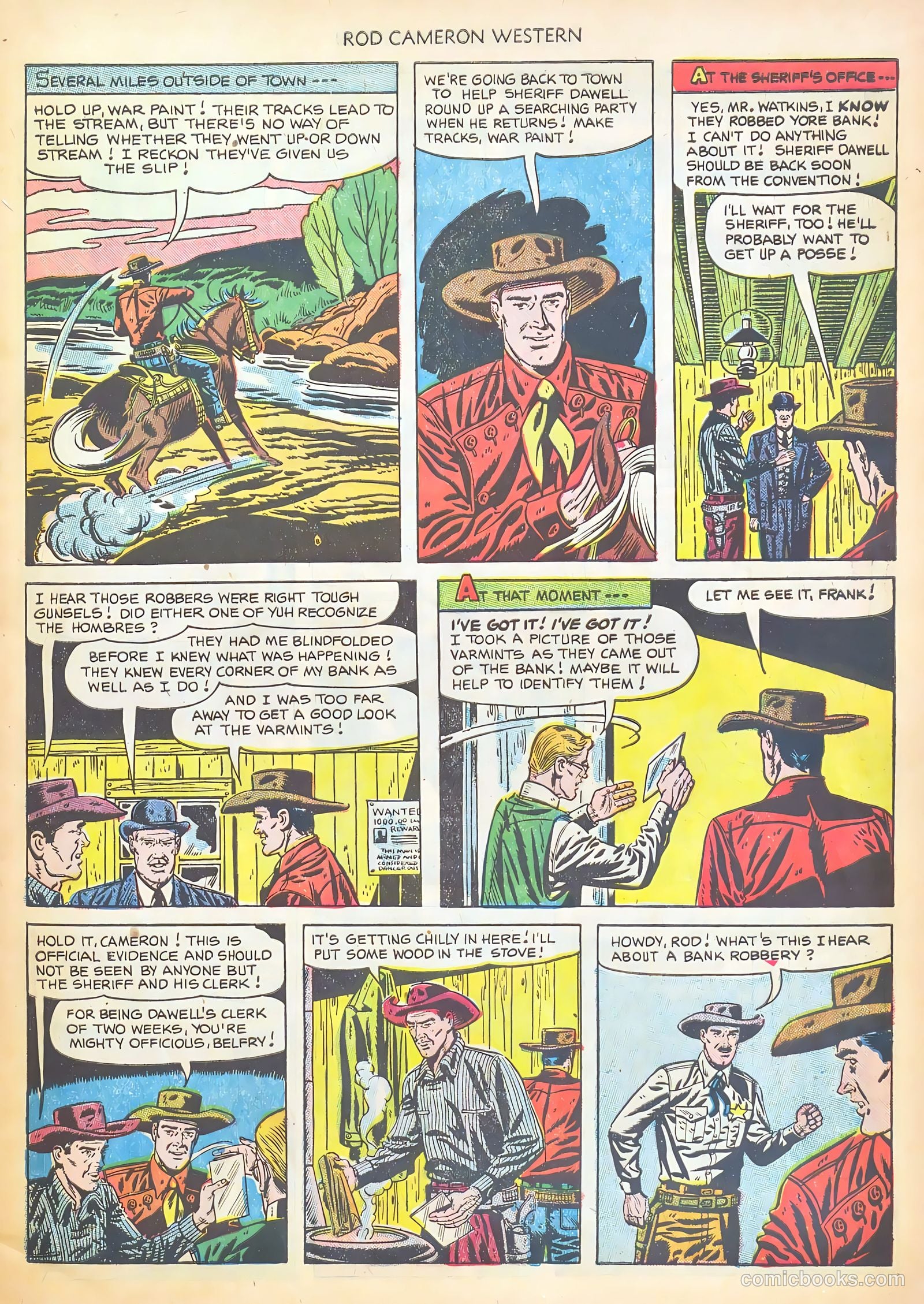 Rod Cameron Western #16 (1952) — page 5 of 36