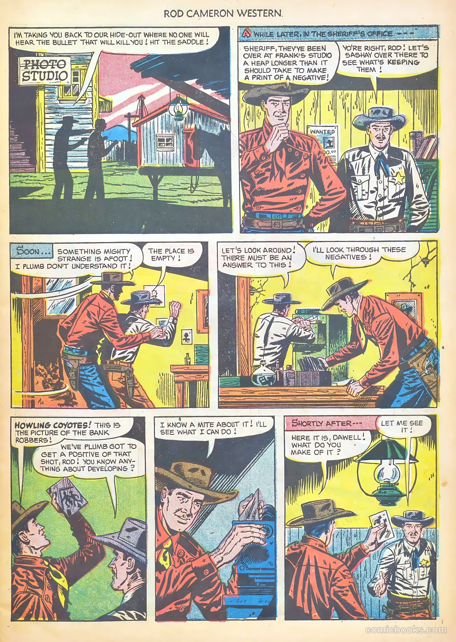 Rod Cameron Western #16 (1952) — page 7 of 36