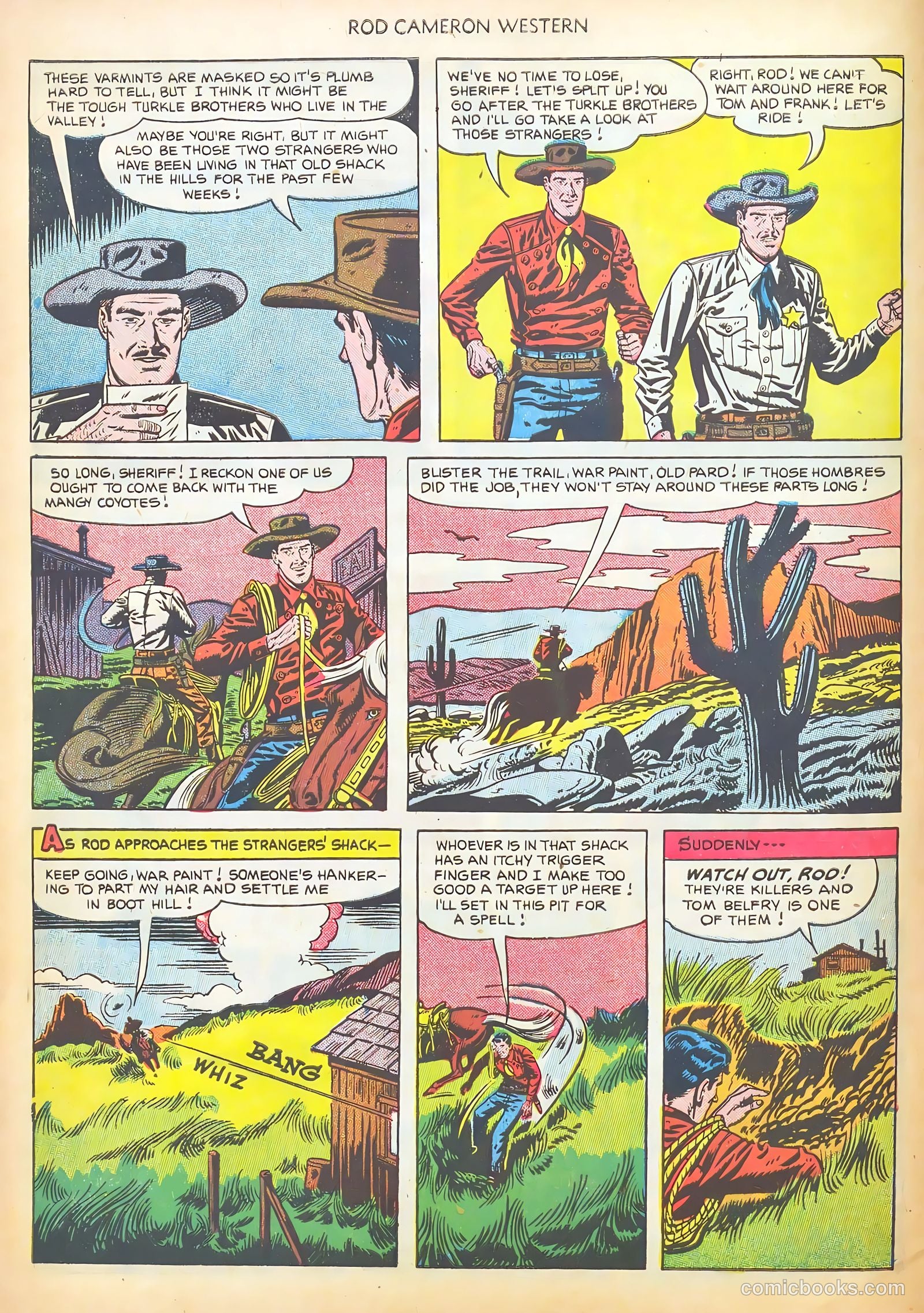 Rod Cameron Western #16 (1952) — page 8 of 36
