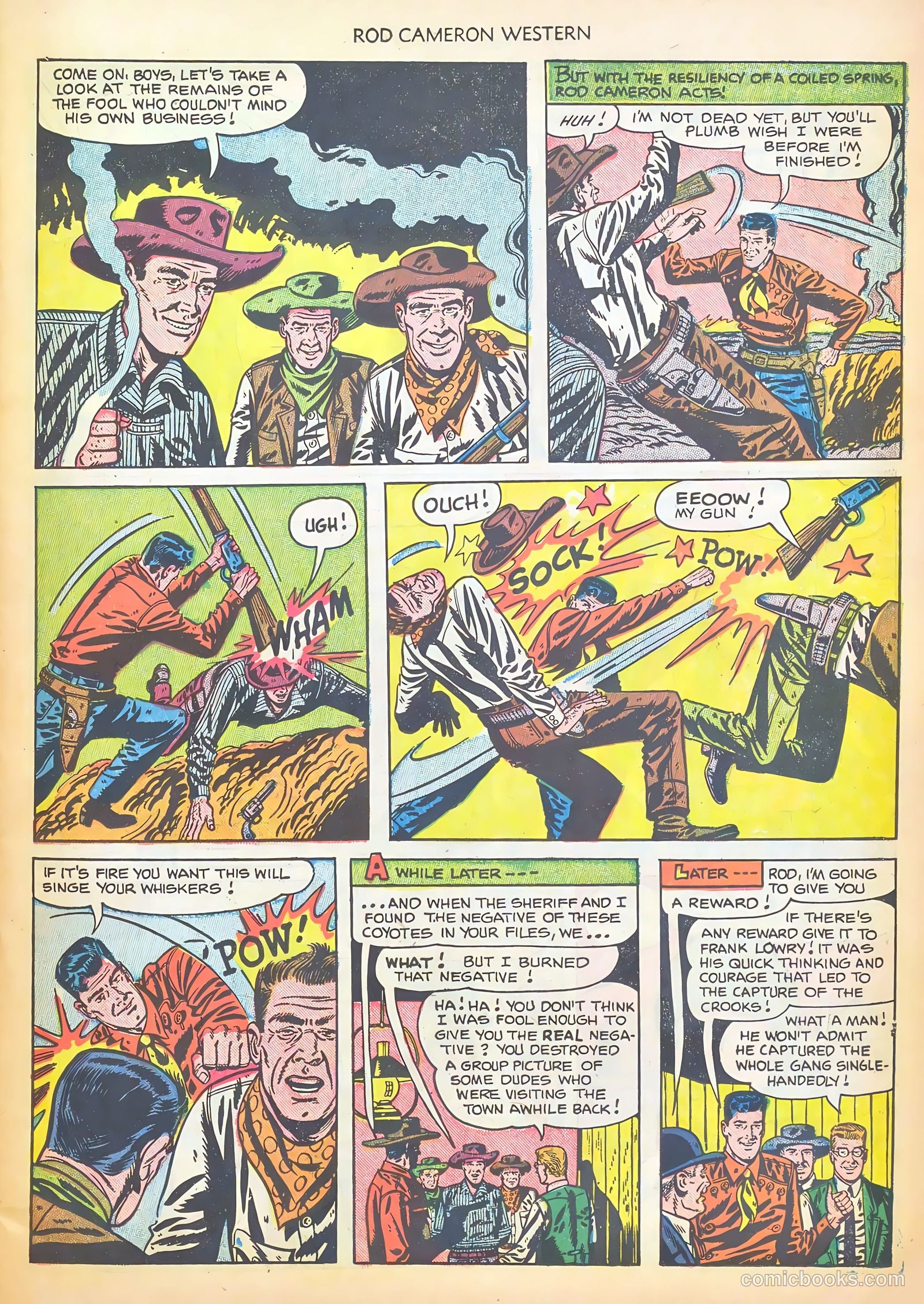 Rod Cameron Western #16 (1952) — page 11 of 36