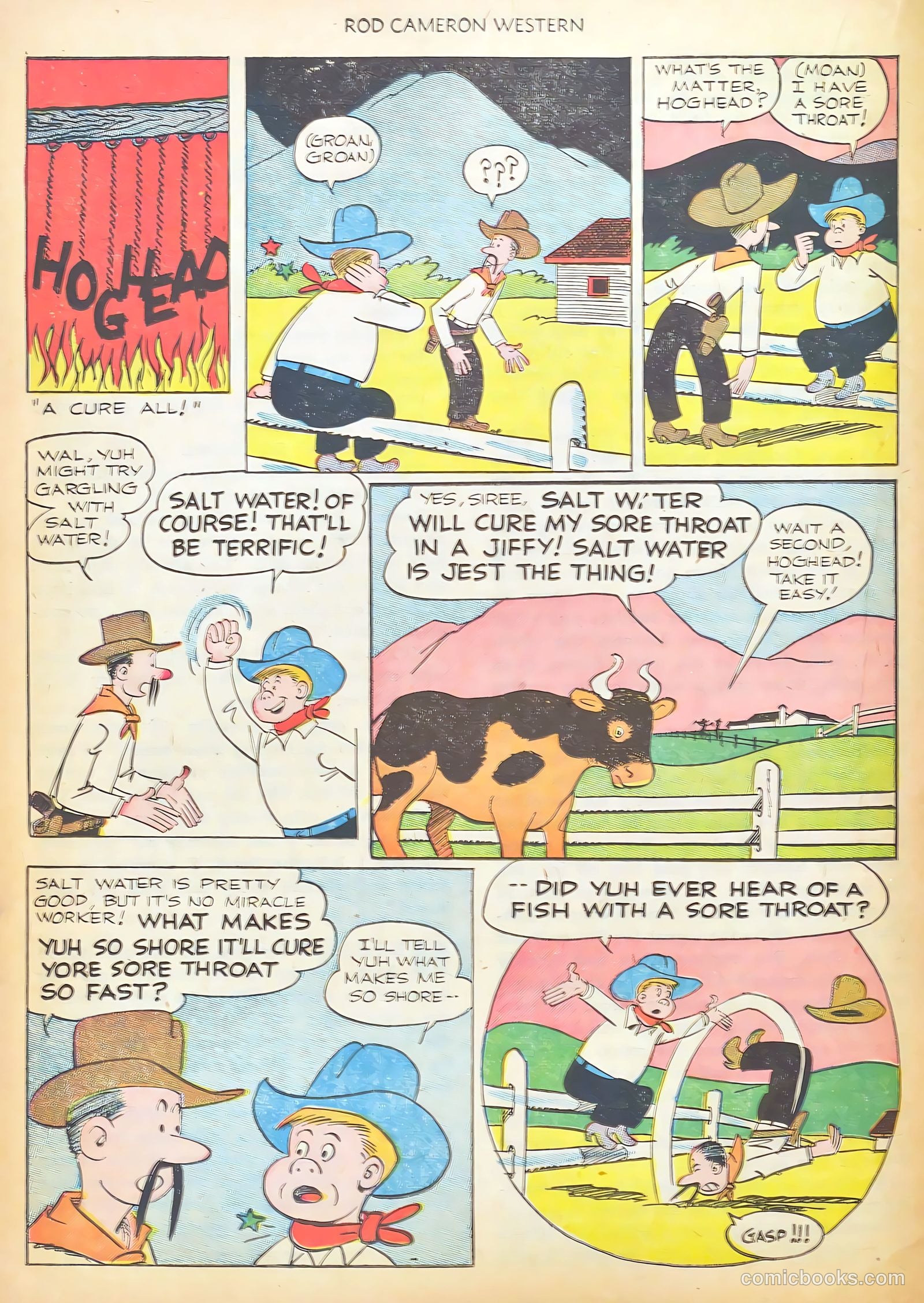Rod Cameron Western #16 (1952) — page 16 of 36