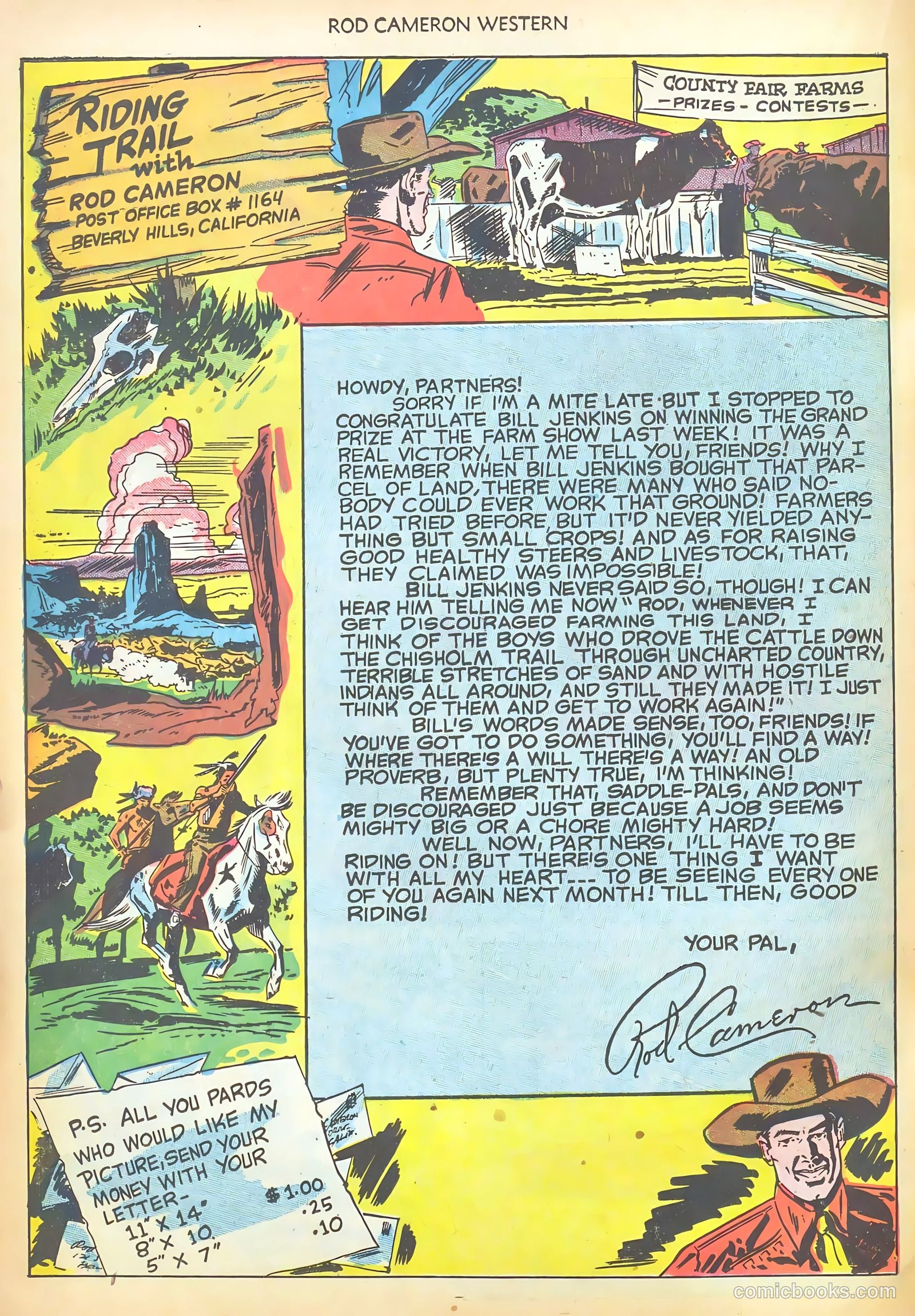 Rod Cameron Western #16 (1952) — page 22 of 36