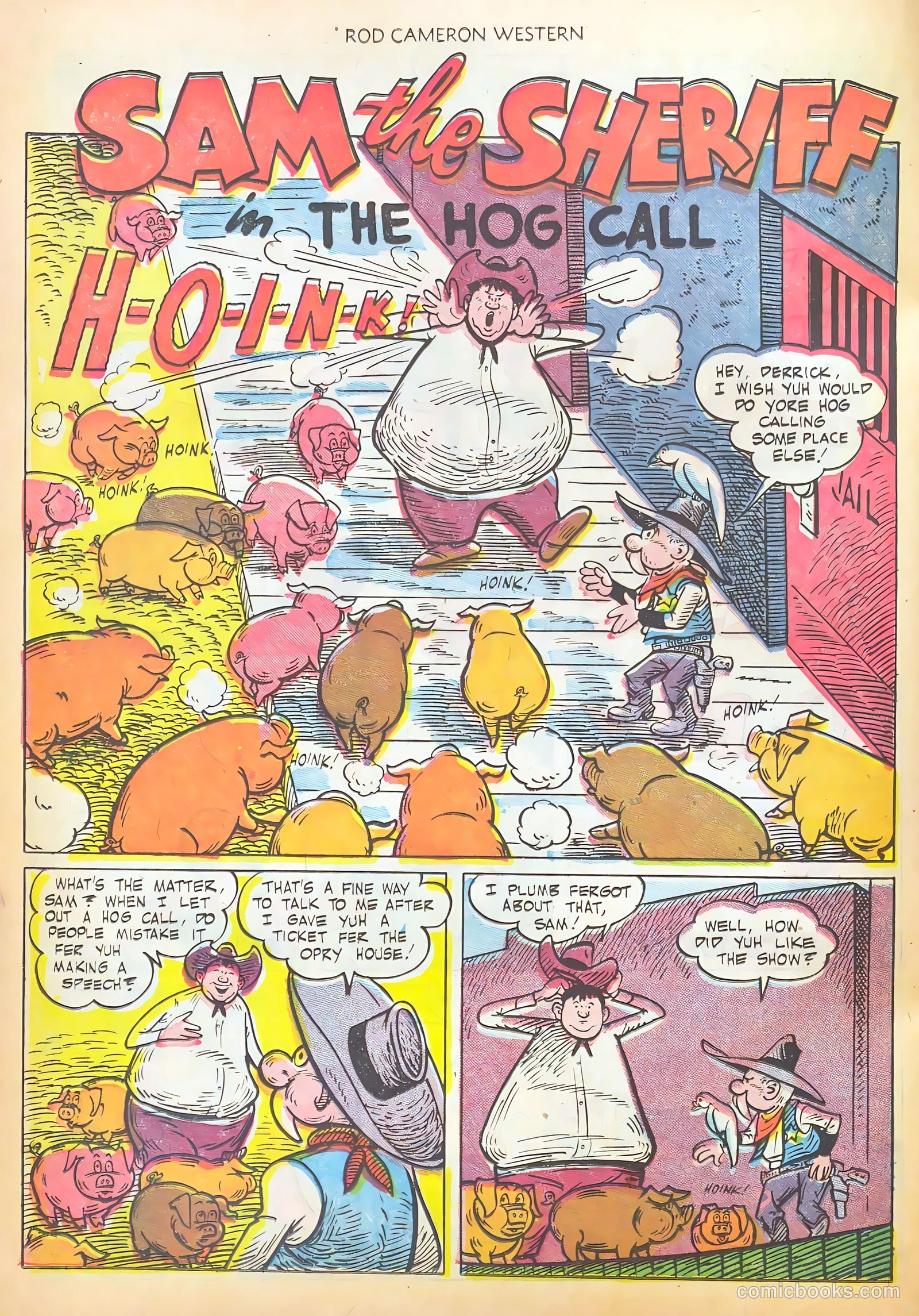 Rod Cameron Western #16 (1952) — page 24 of 36