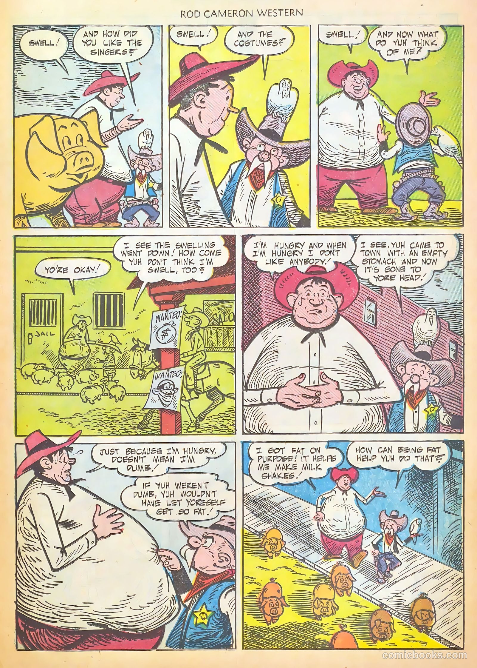 Rod Cameron Western #16 (1952) — page 25 of 36