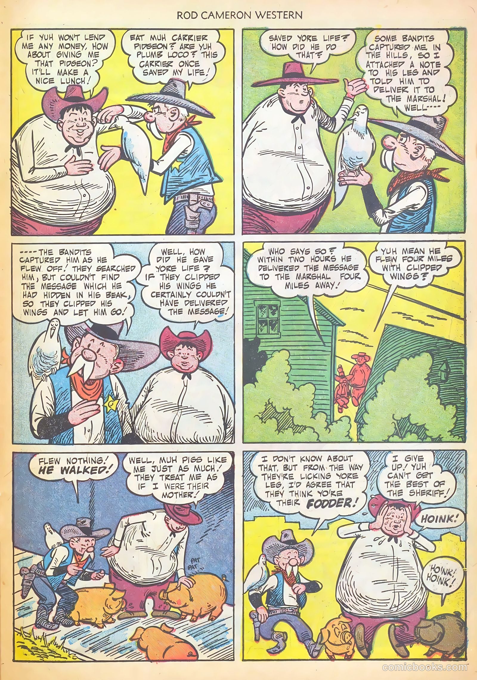 Rod Cameron Western #16 (1952) — page 27 of 36
