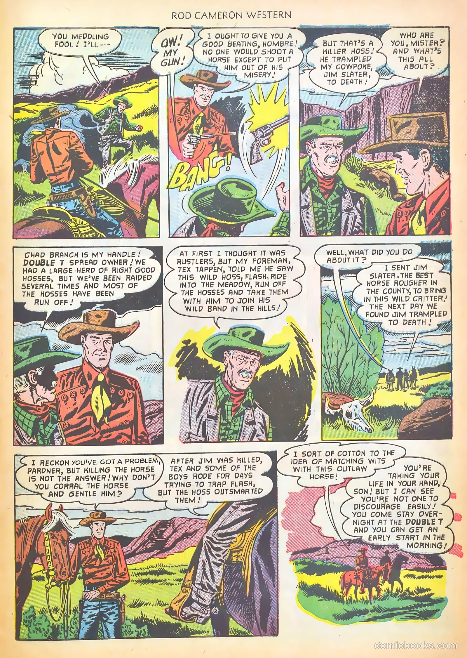 Rod Cameron Western #16 (1952) — page 29 of 36