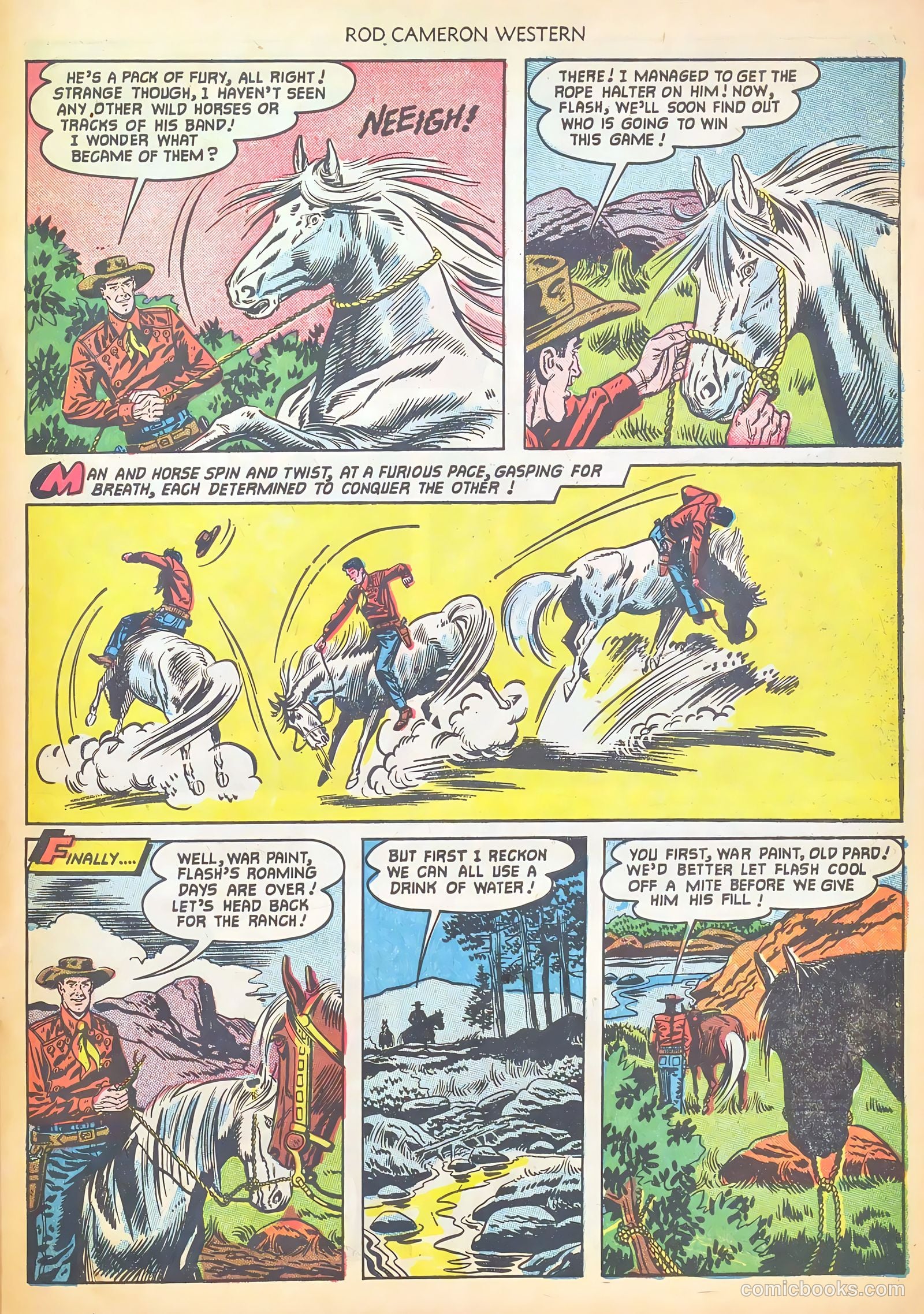 Rod Cameron Western #16 (1952) — page 31 of 36