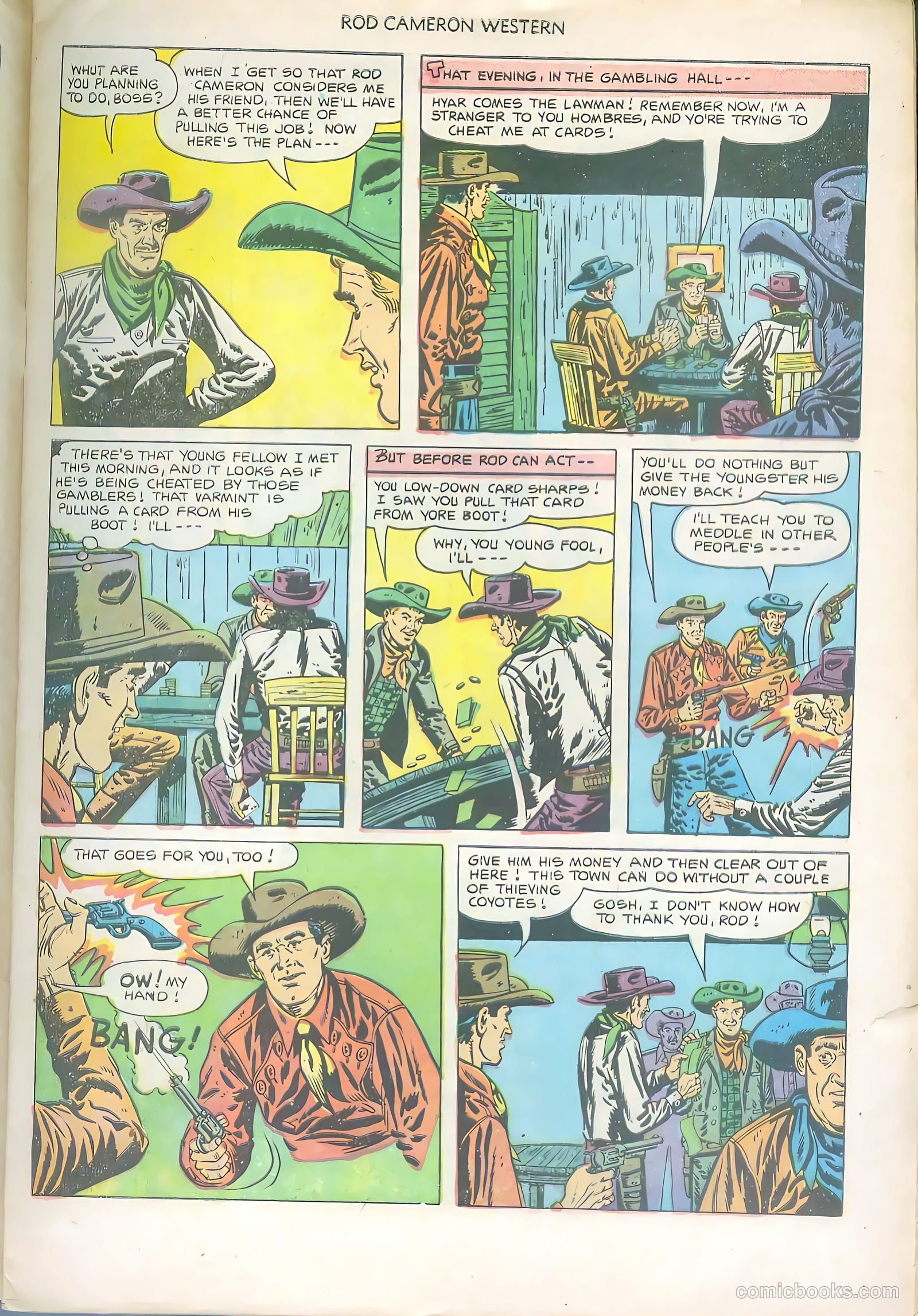 Rod Cameron Western #17 (1952) — page 5 of 36
