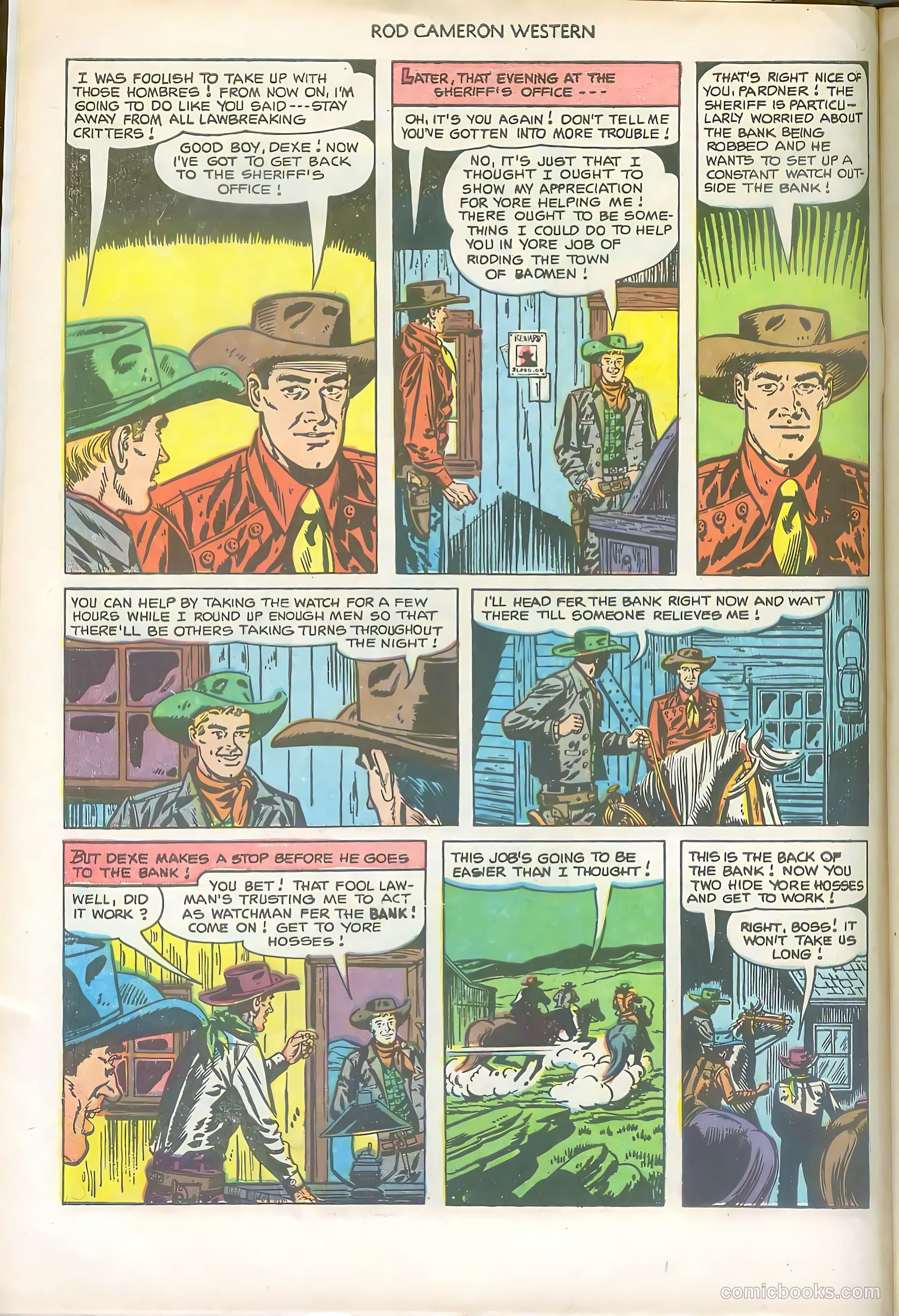 Rod Cameron Western #17 (1952) — page 6 of 36