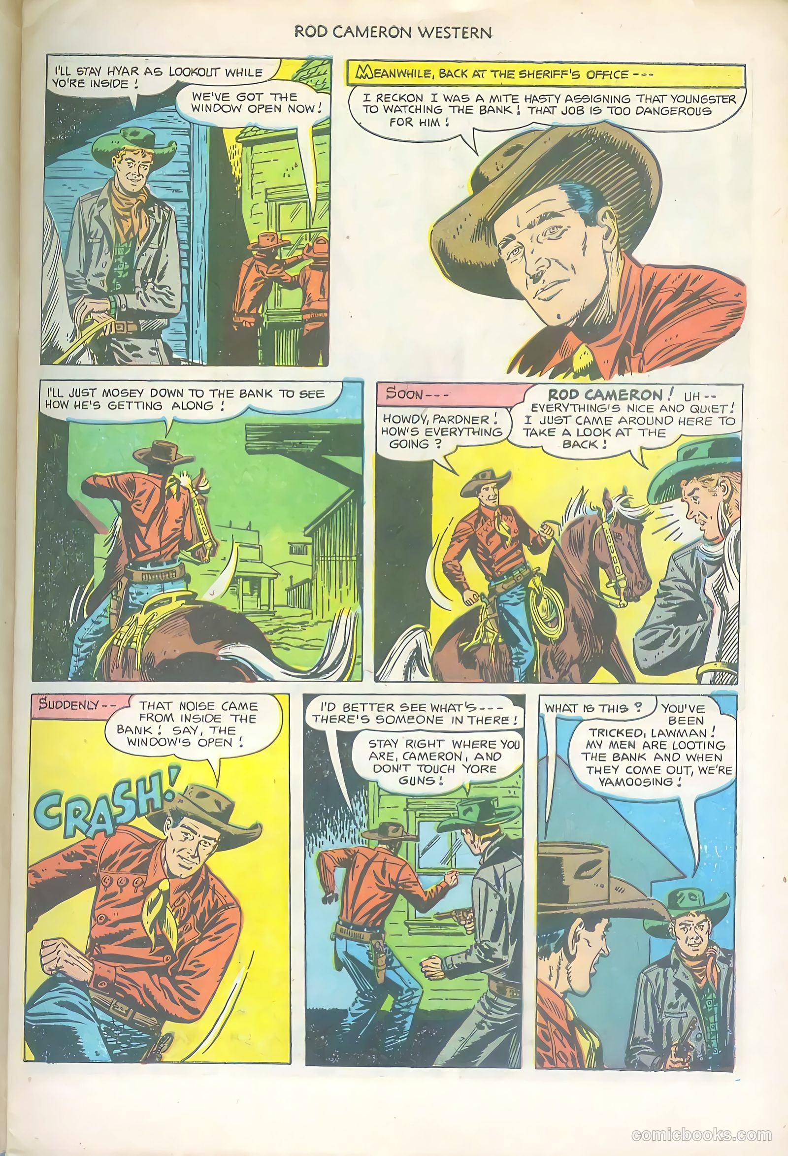 Rod Cameron Western #17 (1952) — page 7 of 36