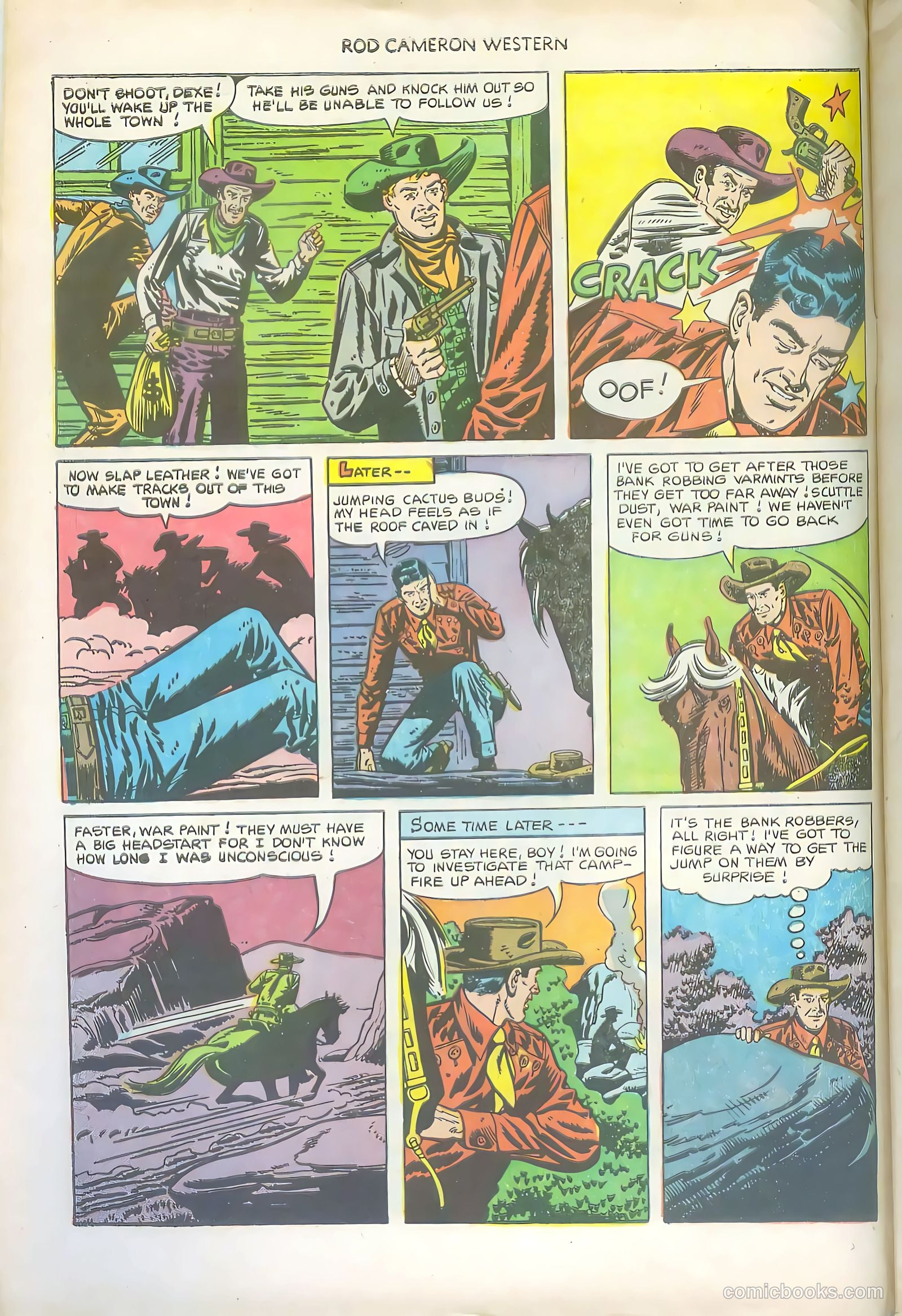 Rod Cameron Western #17 (1952) — page 8 of 36