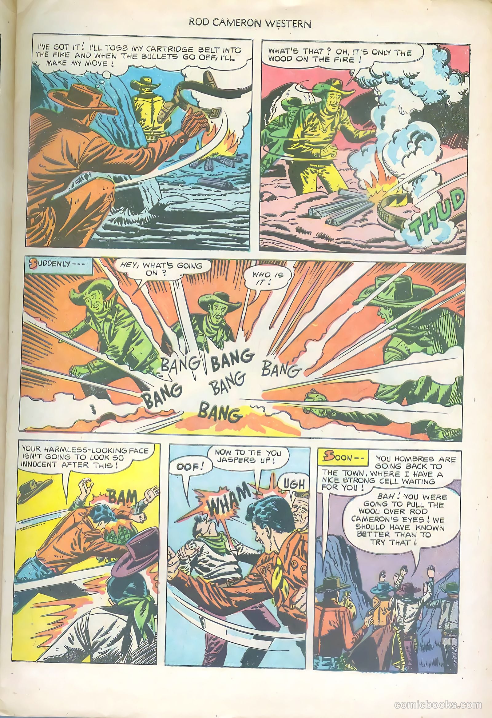 Rod Cameron Western #17 (1952) — page 9 of 36