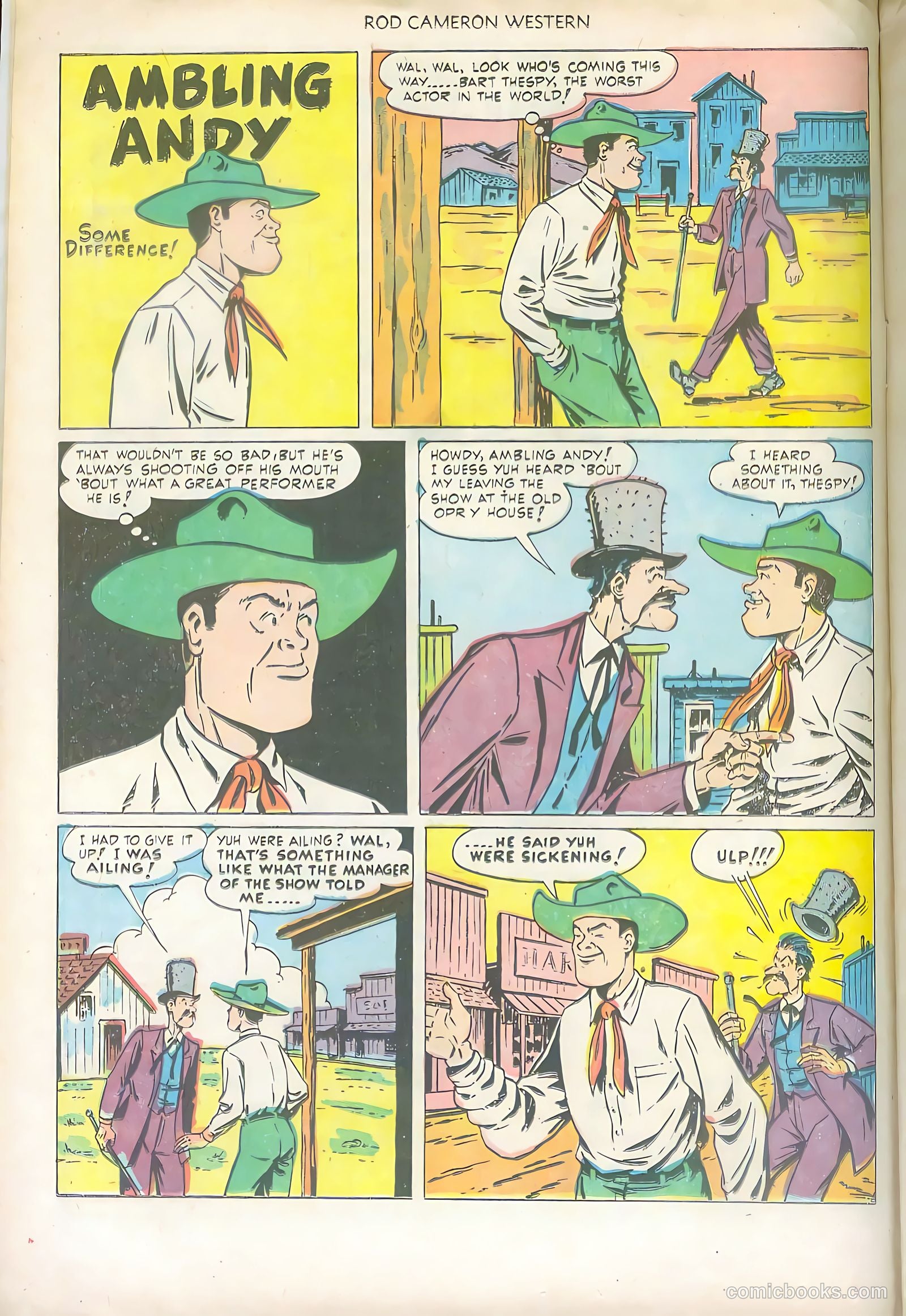 Rod Cameron Western #17 (1952) — page 12 of 36