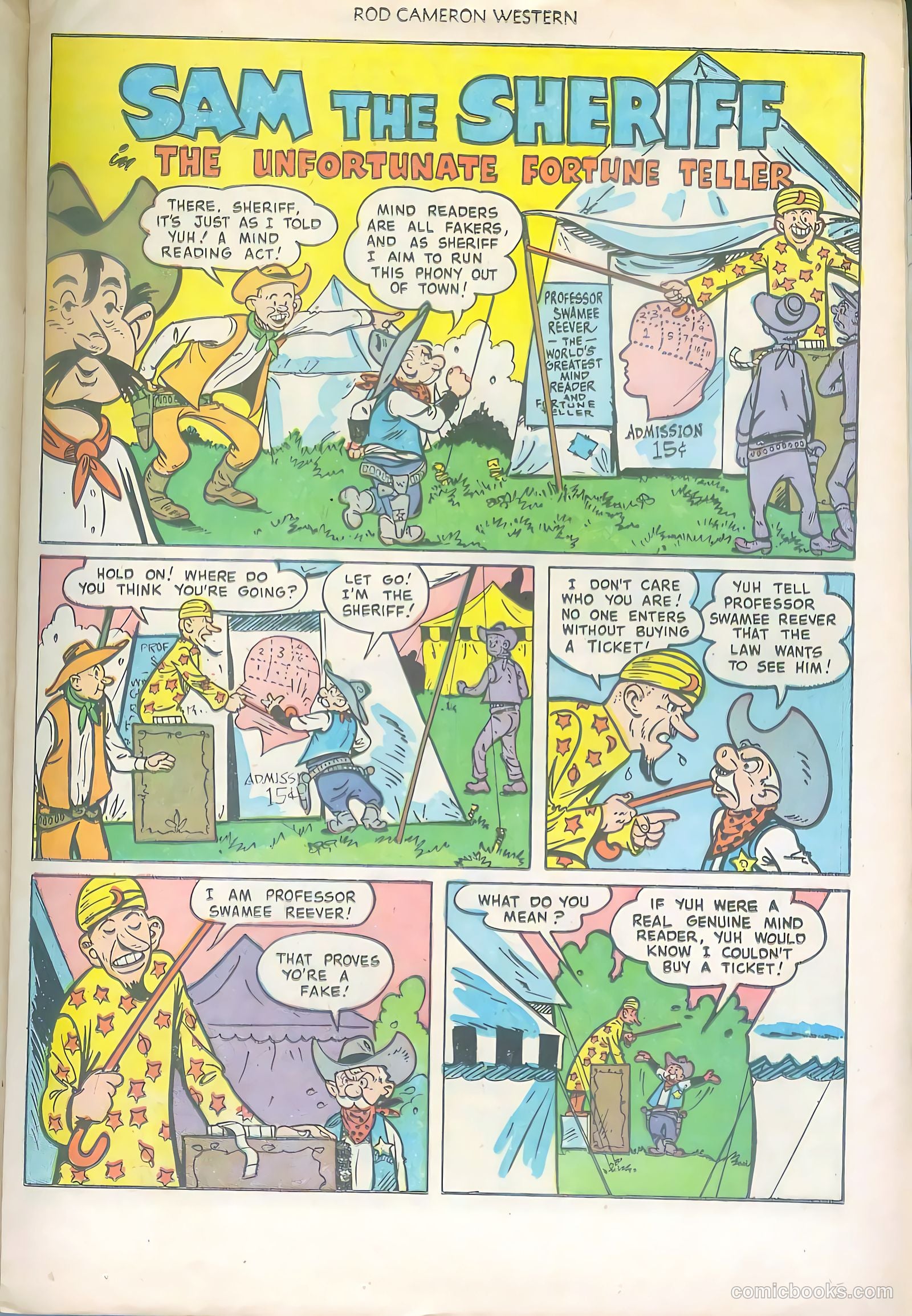 Rod Cameron Western #17 (1952) — page 13 of 36