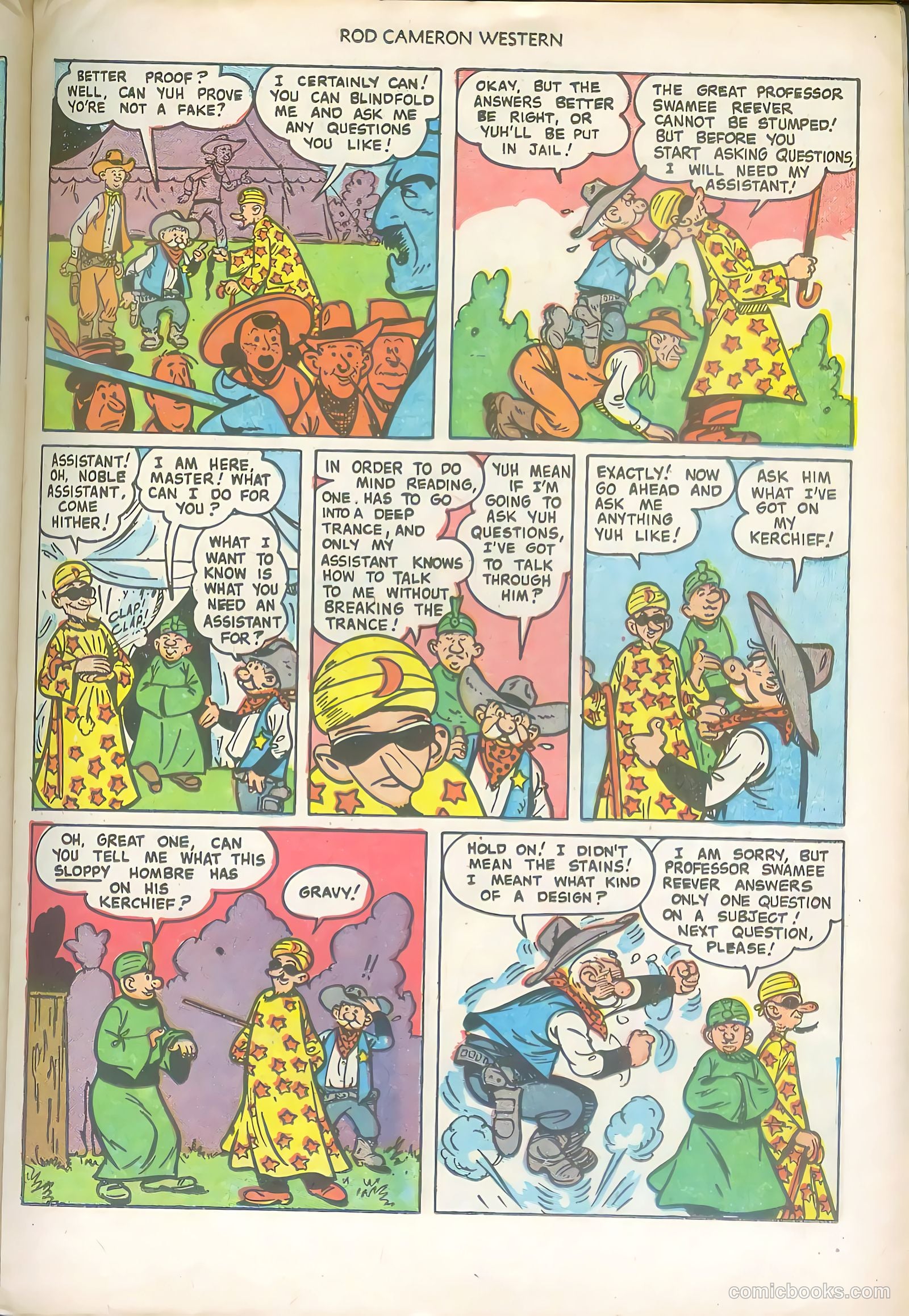 Rod Cameron Western #17 (1952) — page 15 of 36