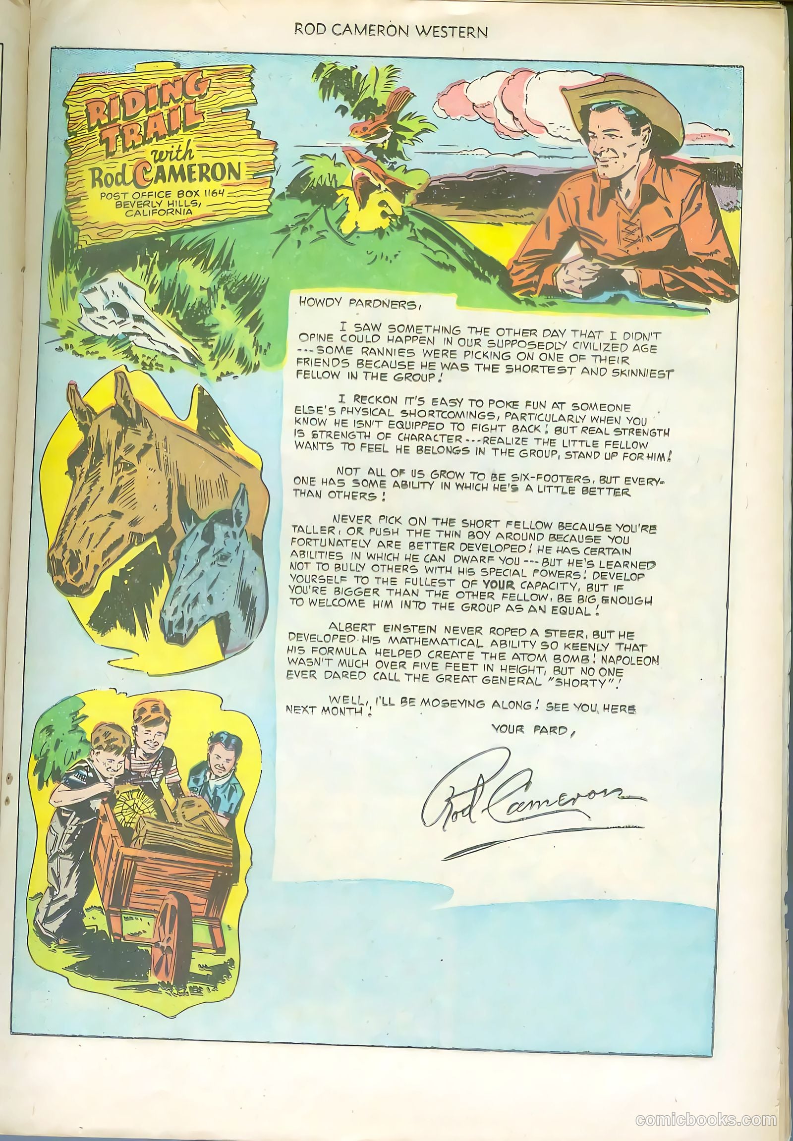 Rod Cameron Western #17 (1952) — page 17 of 36