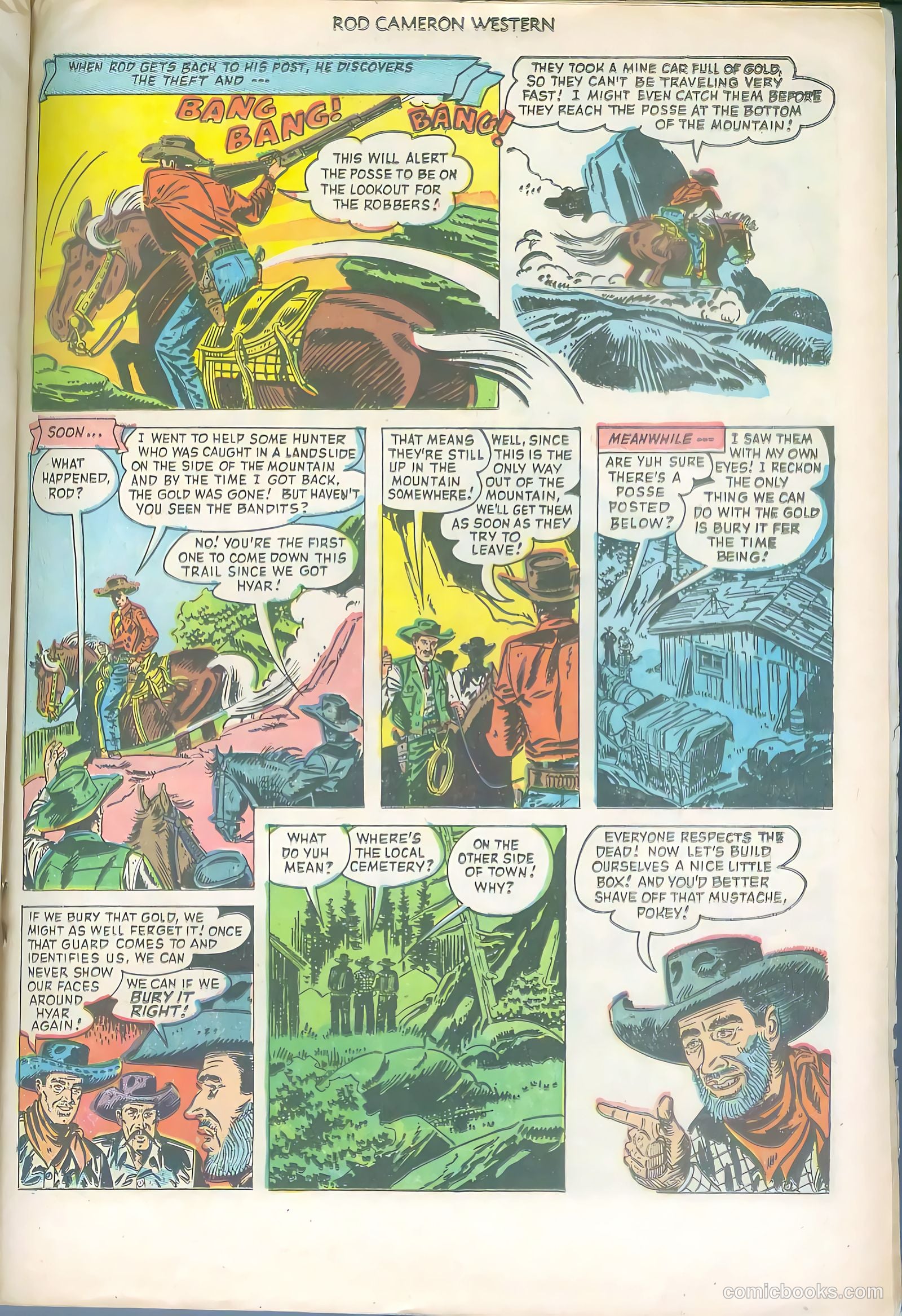 Rod Cameron Western #17 (1952) — page 21 of 36