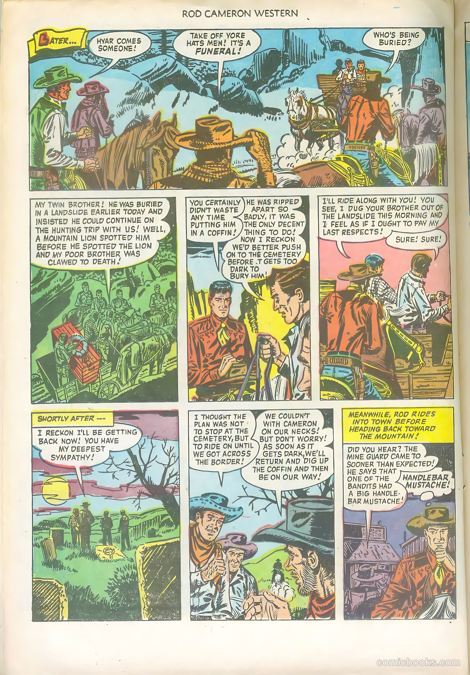 Rod Cameron Western #17 (1952) — page 22 of 36