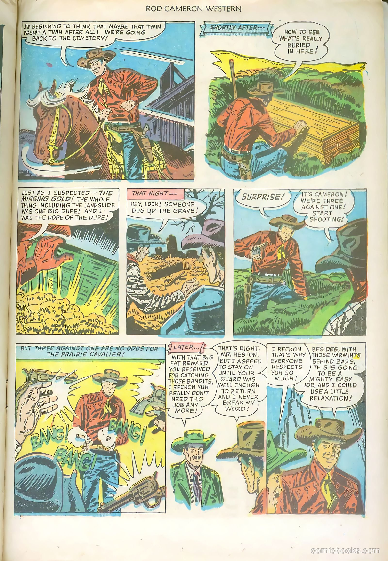 Rod Cameron Western #17 (1952) — page 23 of 36