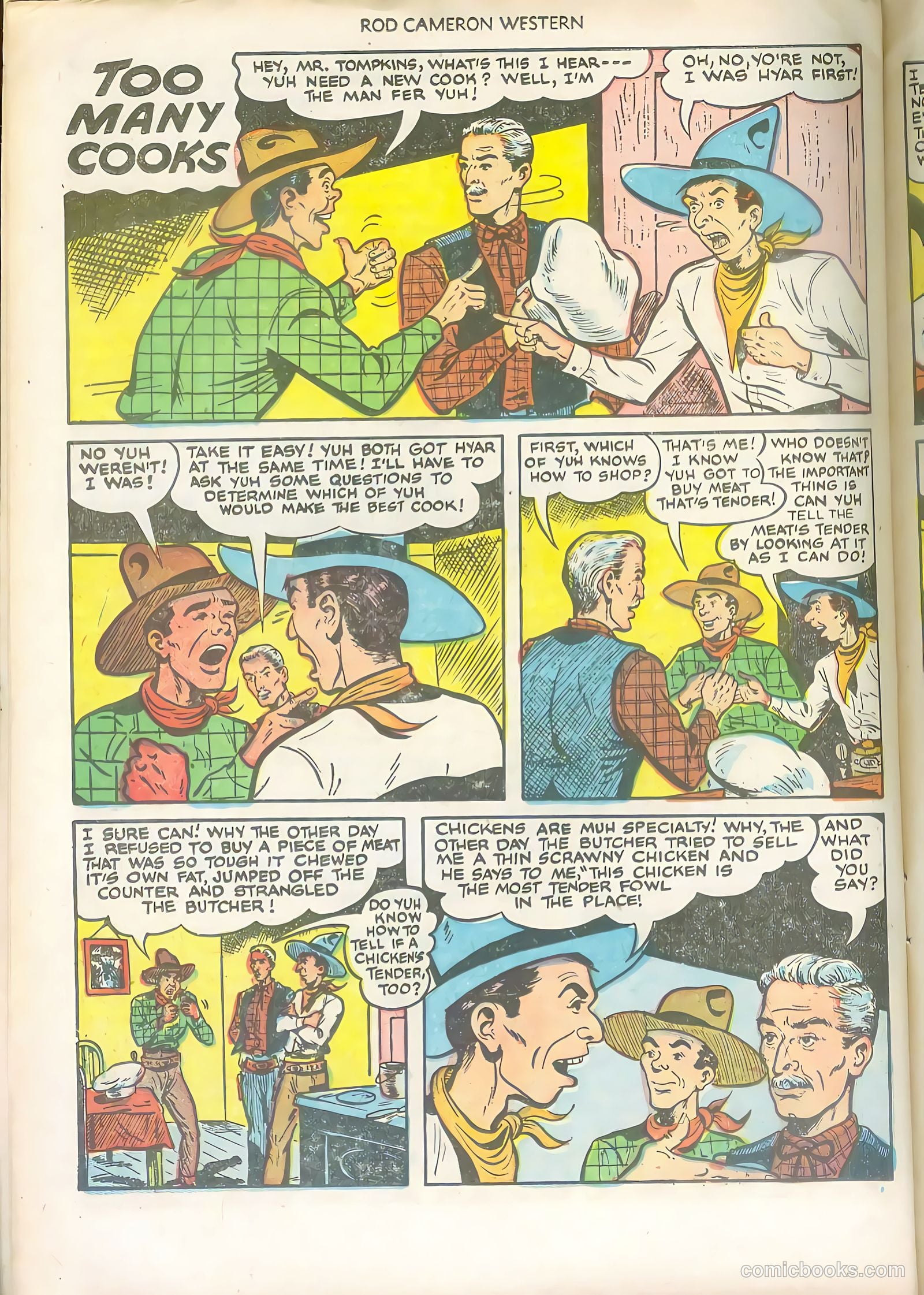 Rod Cameron Western #17 (1952) — page 26 of 36