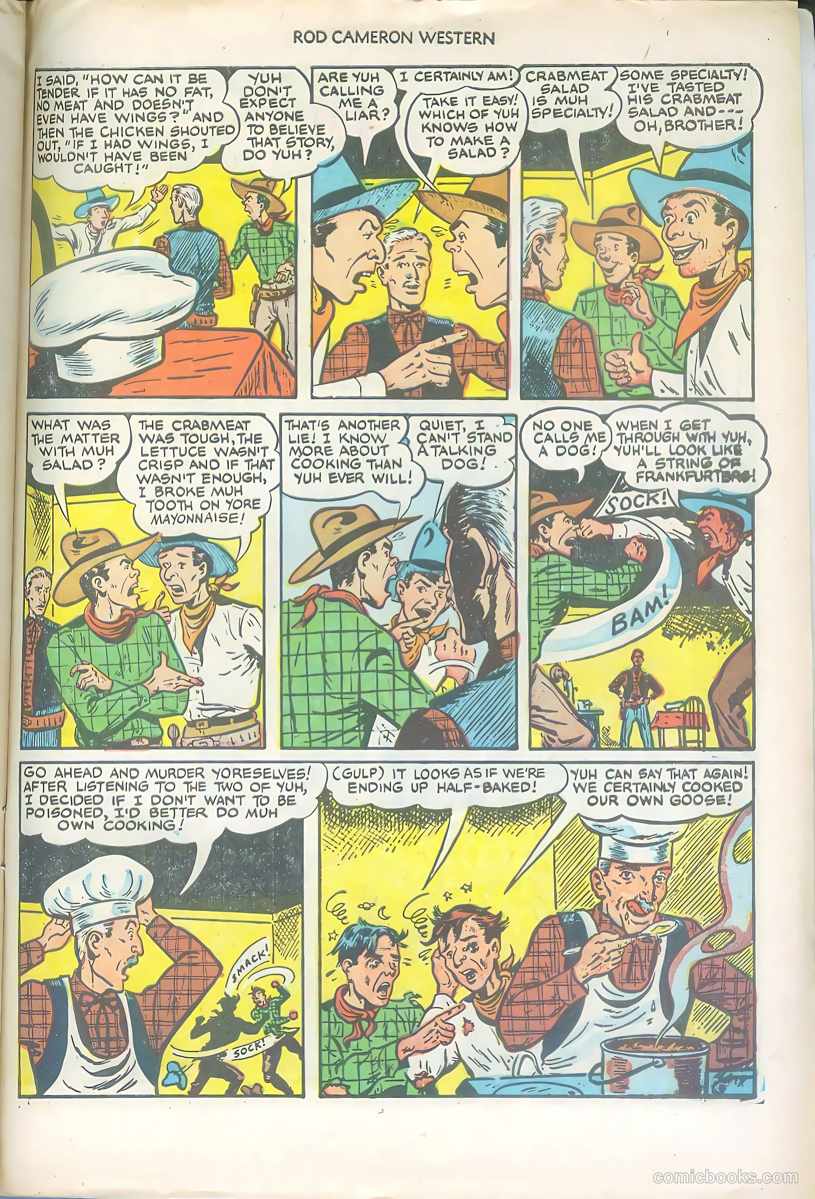 Rod Cameron Western #17 (1952) — page 27 of 36
