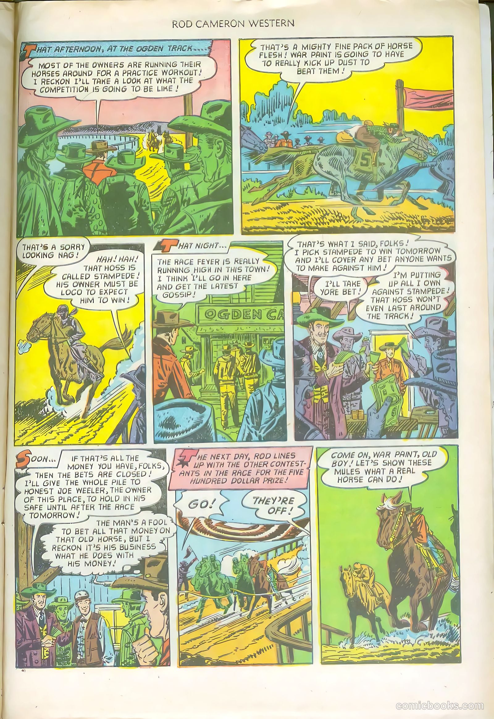Rod Cameron Western #17 (1952) — page 29 of 36