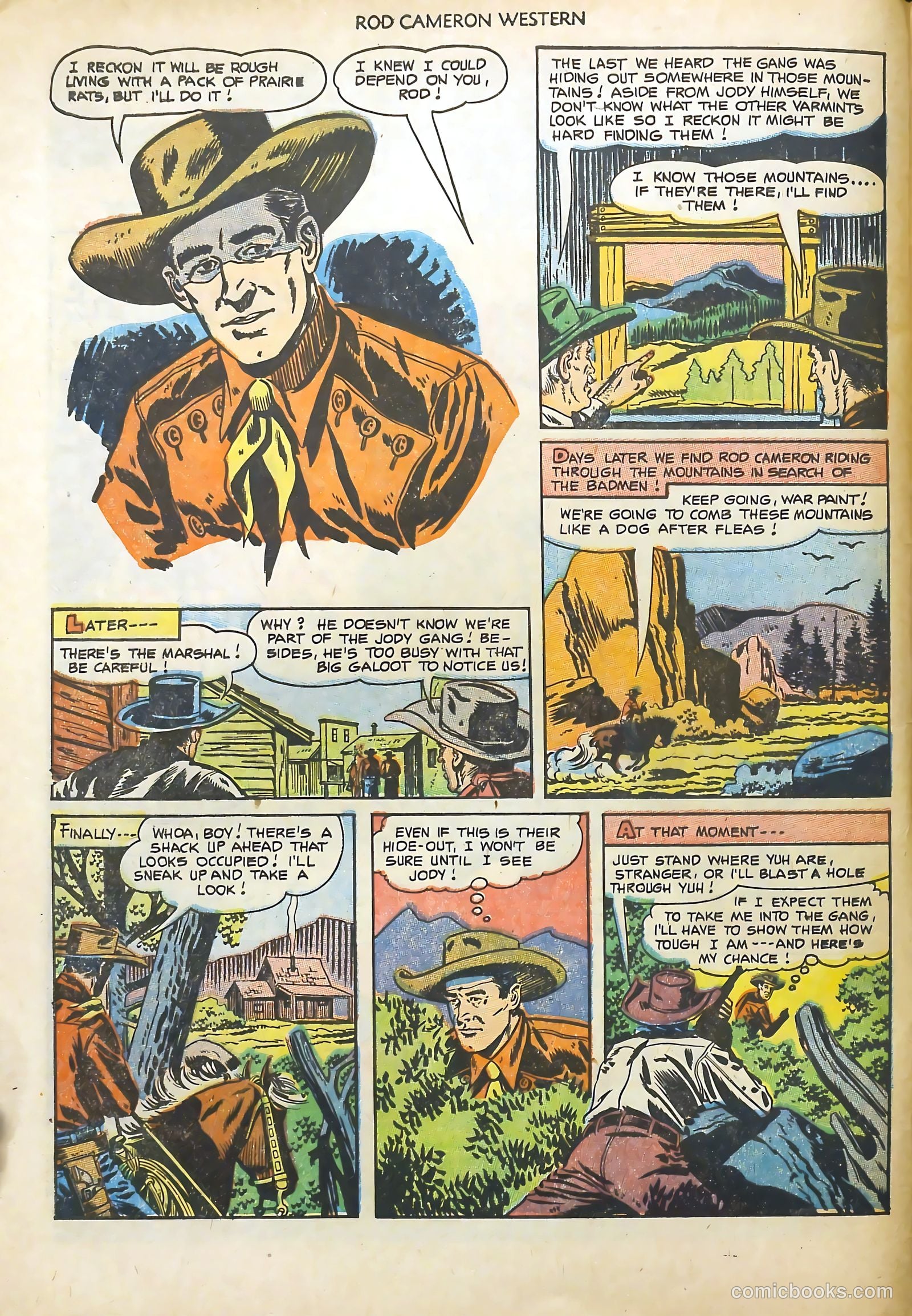 Rod Cameron Western #18 (1952) — page 4 of 36