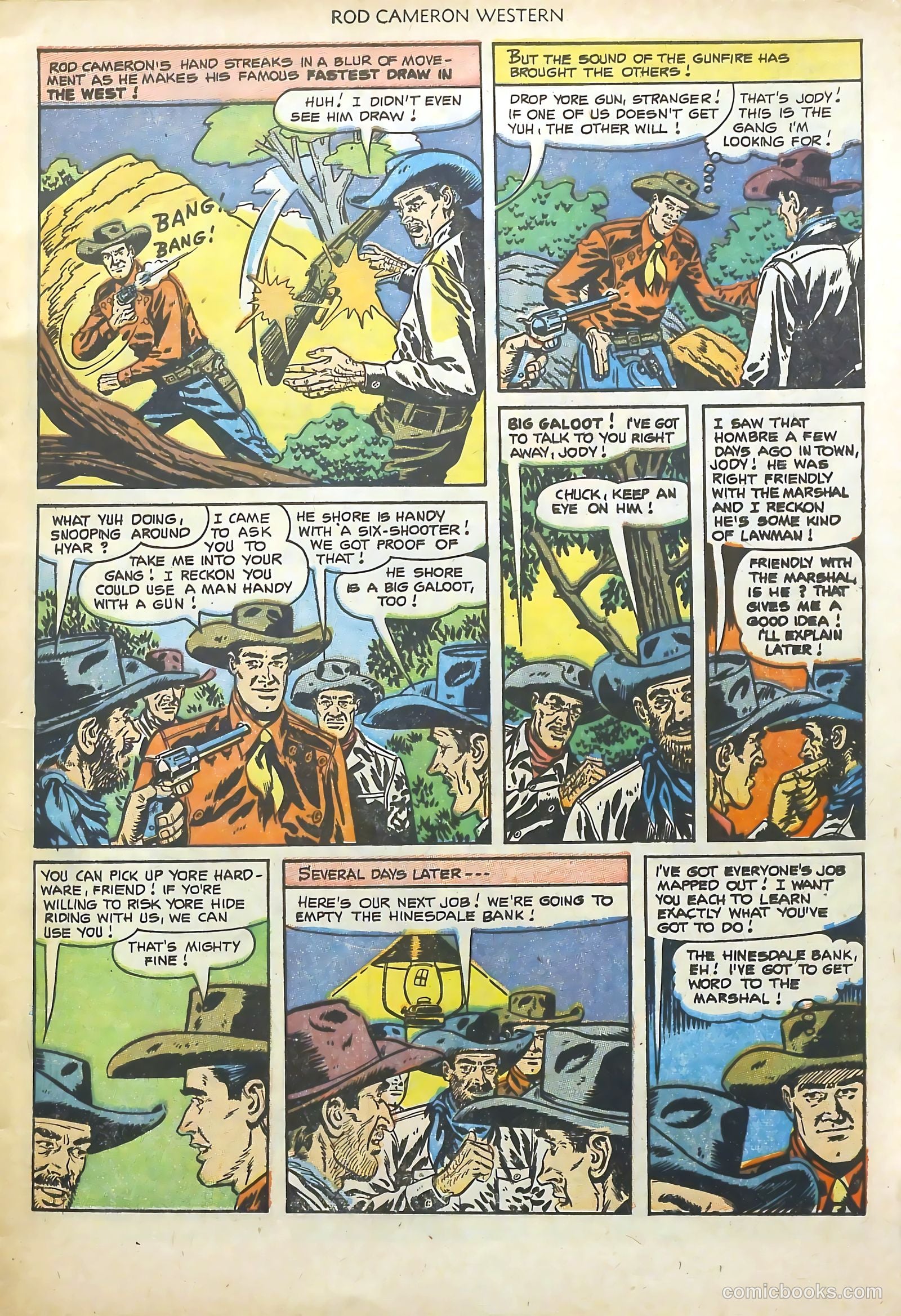 Rod Cameron Western #18 (1952) — page 5 of 36