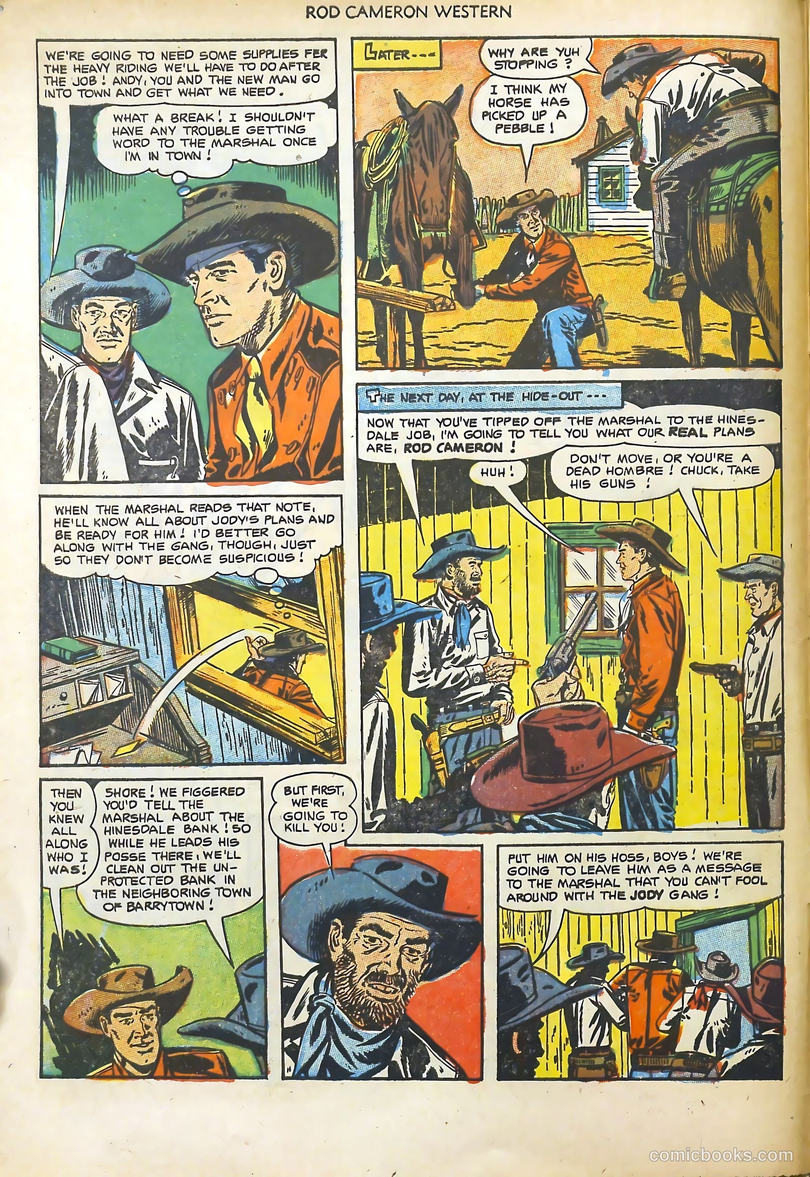 Rod Cameron Western #18 (1952) — page 6 of 36