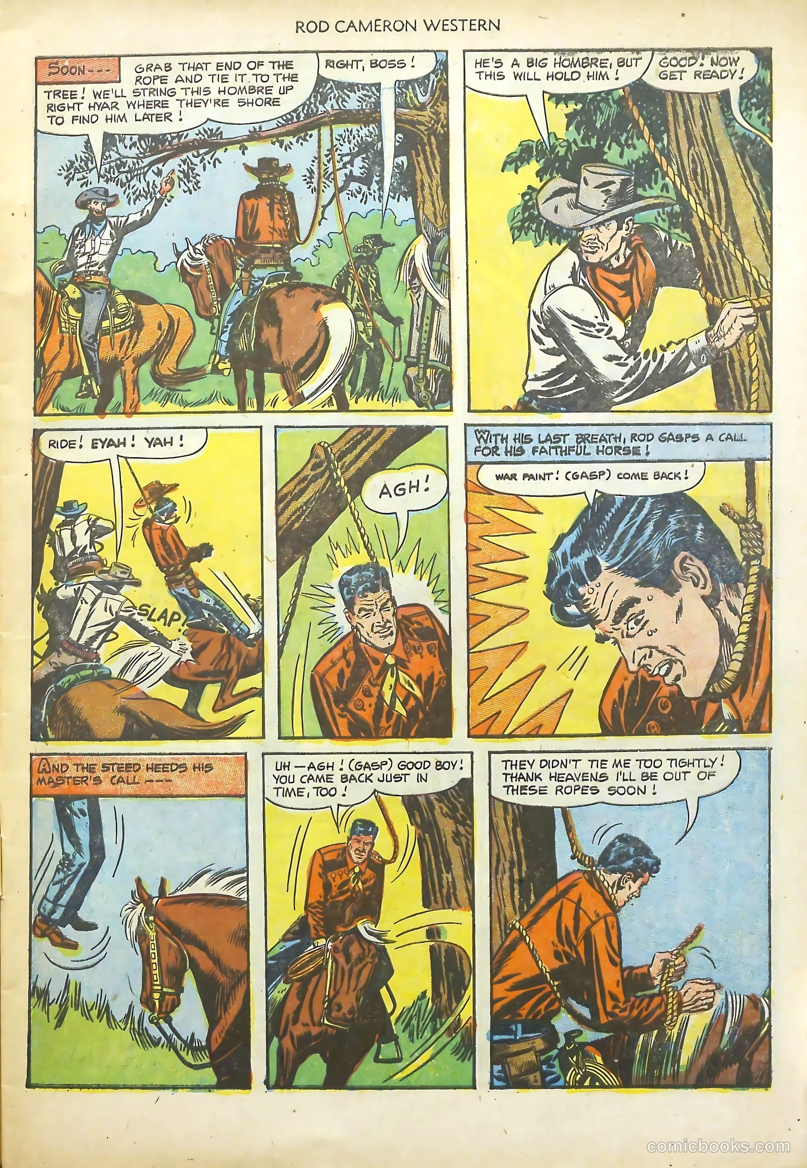 Rod Cameron Western #18 (1952) — page 7 of 36