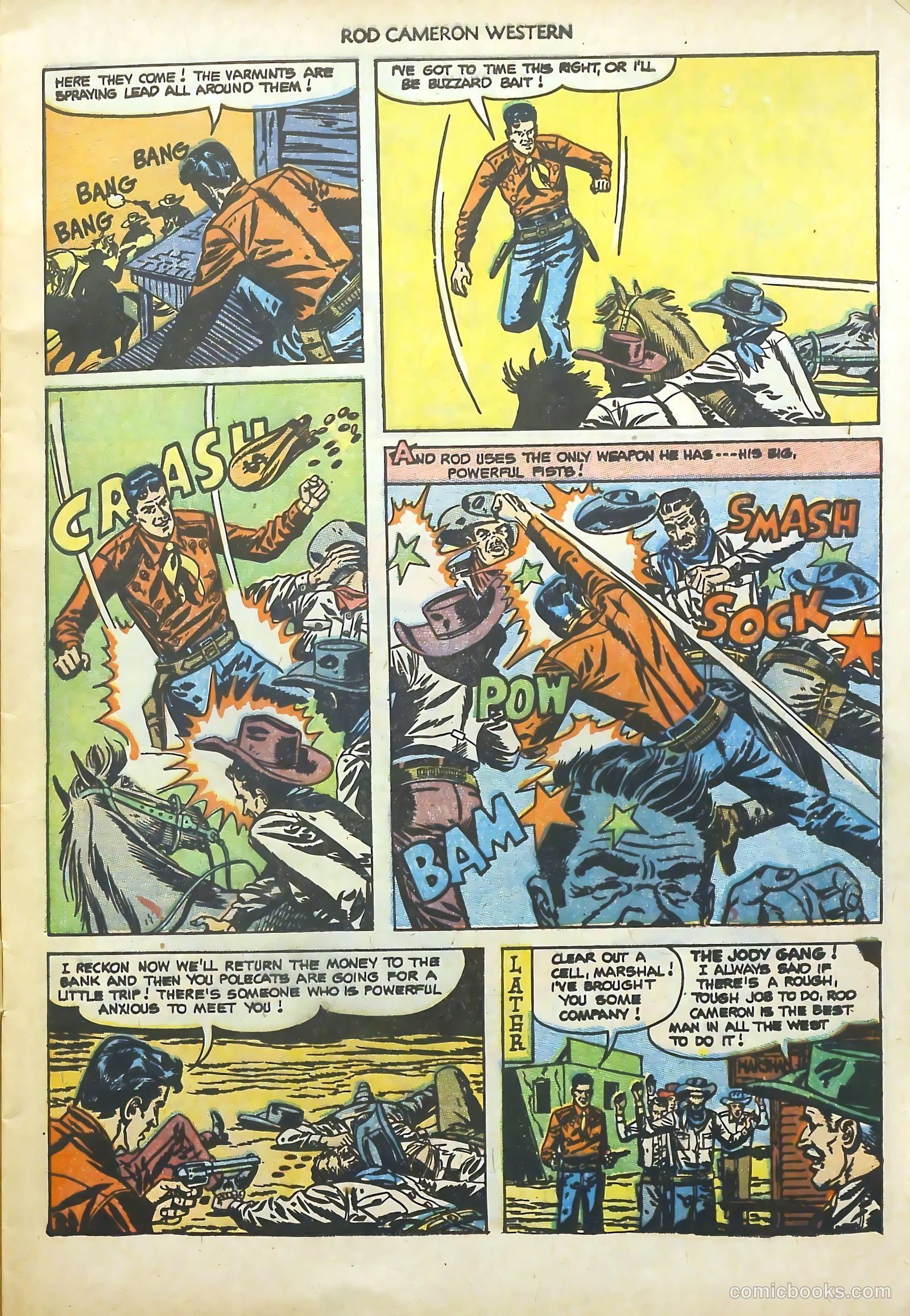 Rod Cameron Western #18 (1952) — page 9 of 36