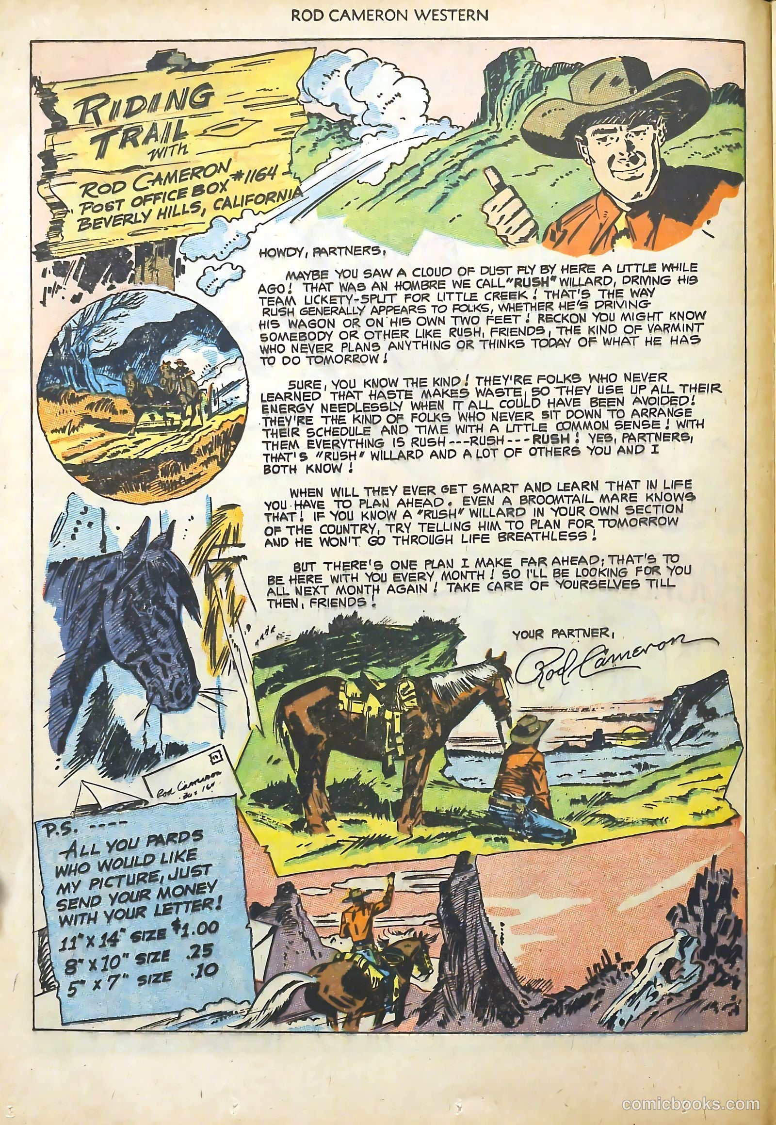 Rod Cameron Western #18 (1952) — page 12 of 36